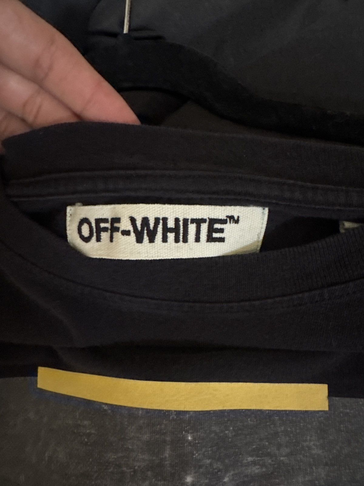 Off-White Off White Yellow Arrows T-Shirt Size US S / EU 44-46 / 1 - 7 Thumbnail
