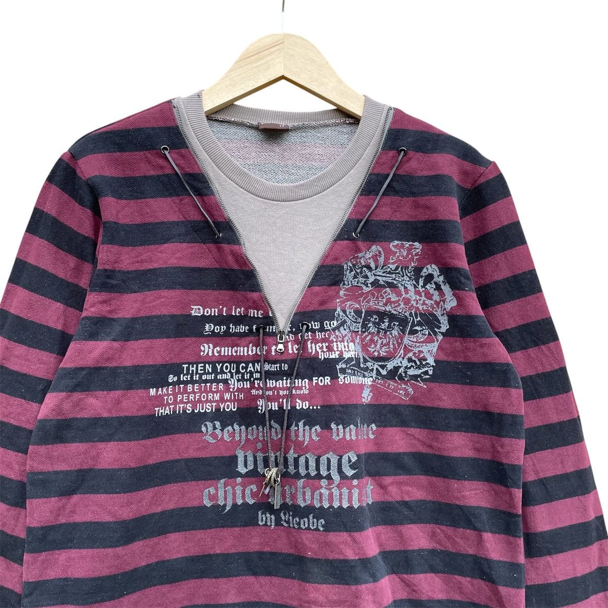If Six Was Nine × Japanese Brand × KMRii Lieobe poem longsleeve Size US L / EU 52-54 / 3 - 2 Thumbnail
