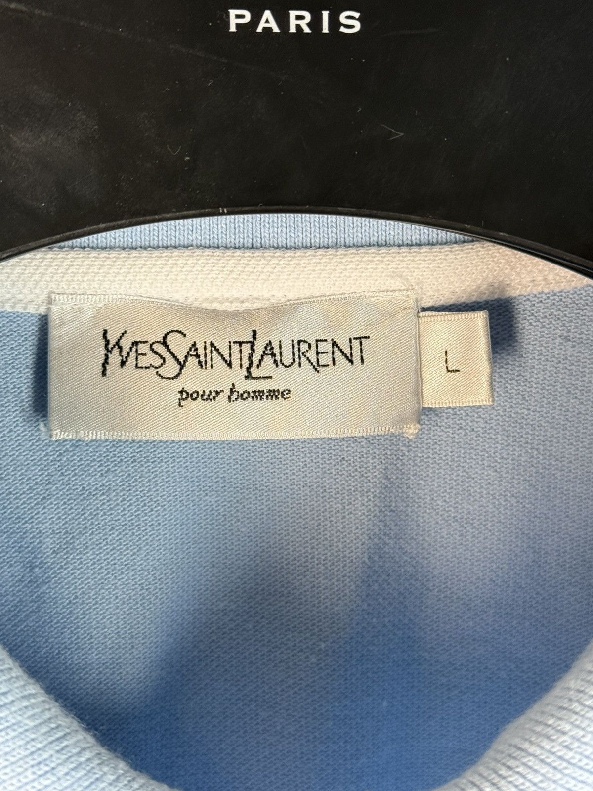 Yves Saint Laurent Monogram YSL Polo Blue YSL T-shirt YSL Shirt Size US L / EU 52-54 / 3 - 5 Thumbnail