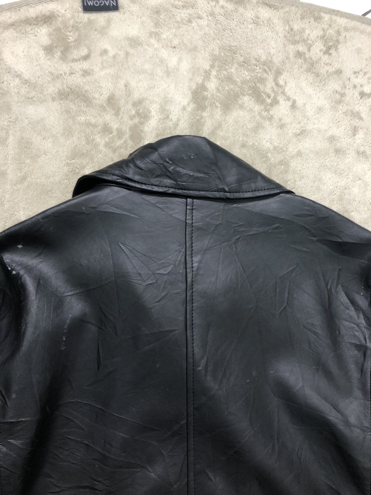 Japanese Brand × Seditionaries Vintage Pvc Leather Crop Jacket Seditionaries Punk Style Size M / US 6-8 / IT 42-44 - 14 Thumbnail