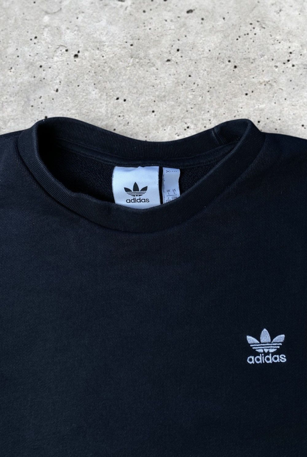 Adidas Adidas Vintage Sweater Black, Schwarz Pullover Hoodie Men‘s Size US L / EU 52-54 / 3 - 4 Thumbnail