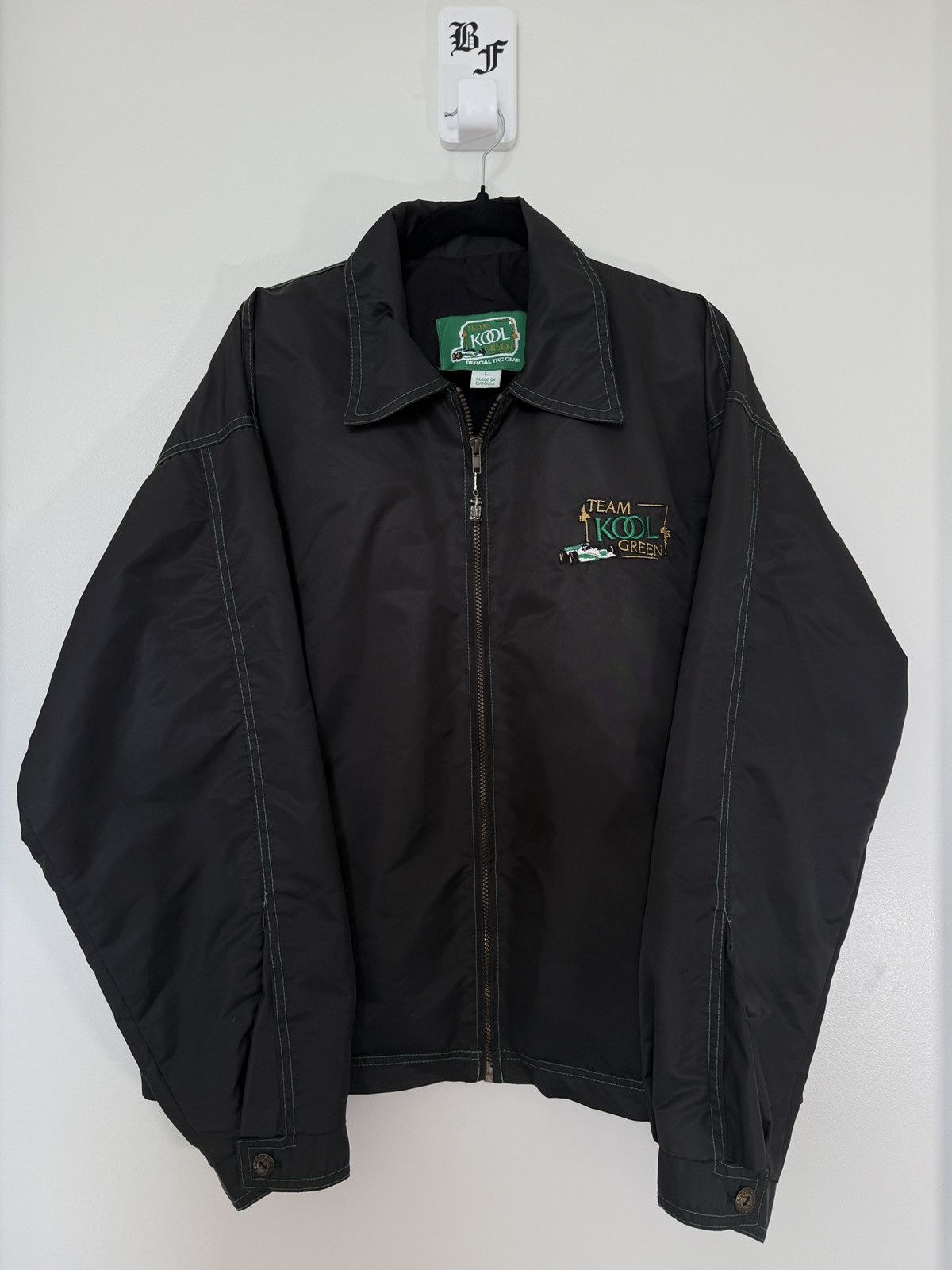 Vintage Vintage Team KOOL Green Racing Zip-Up Jacket Size US L / EU 52-54 / 3 - 1 Thumbnail