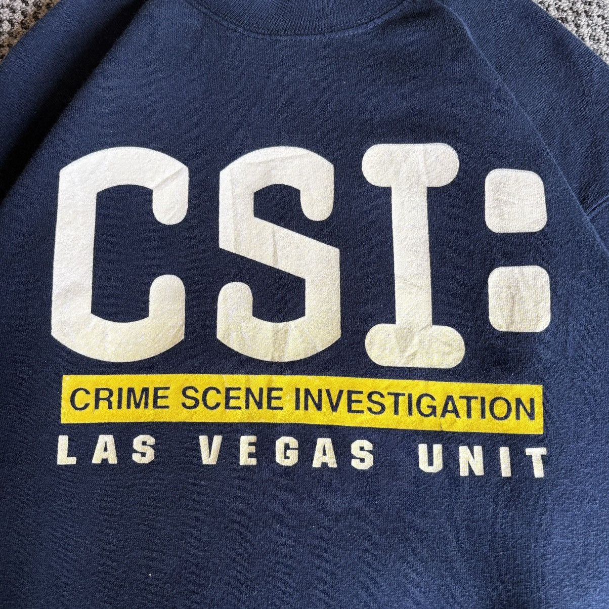 Delta Vintage CSI Crime Scene Investigation Sweatshirt Size US M / EU 48-50 / 2 - 6 Thumbnail