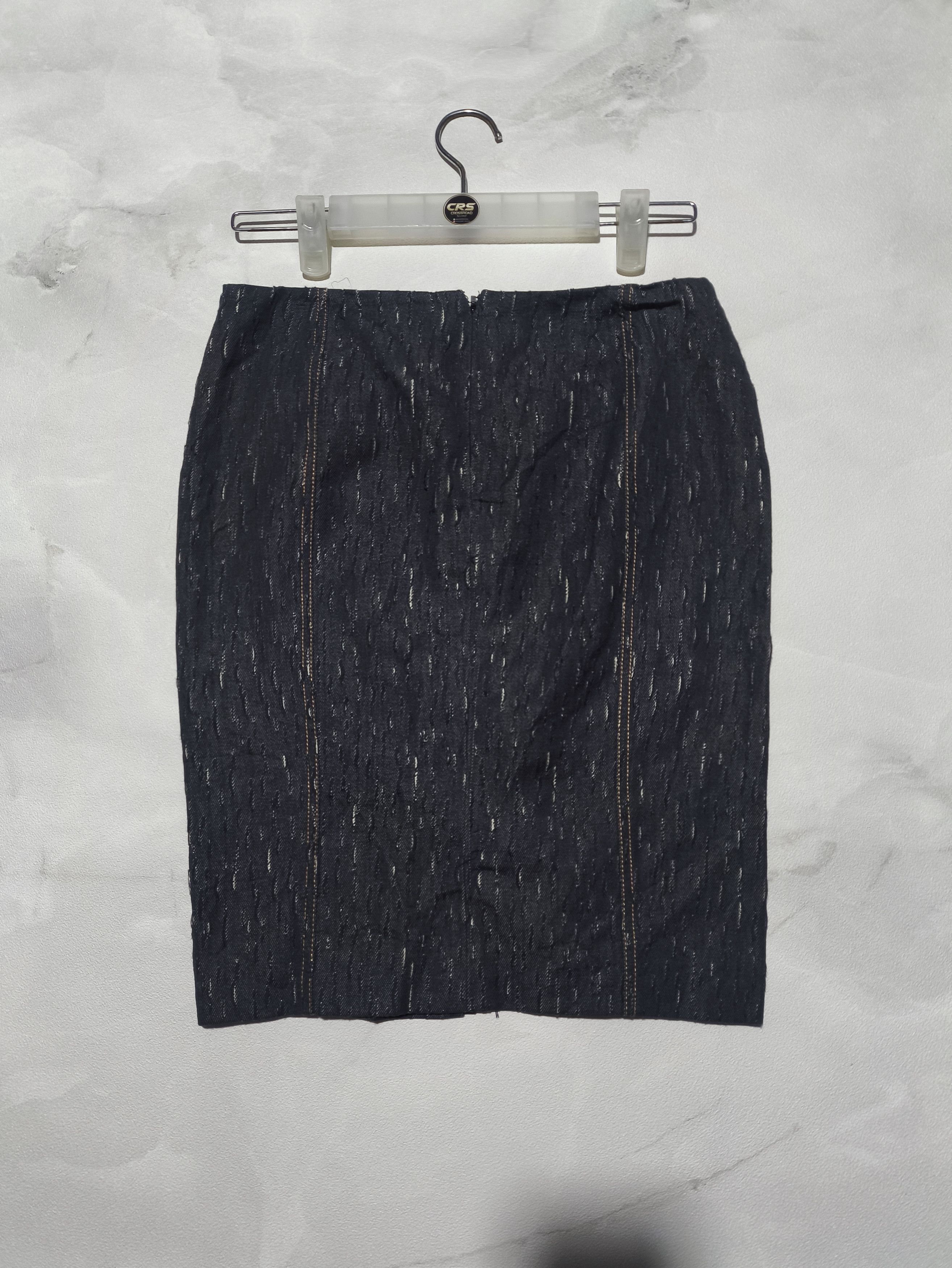 Versace Versace Denim Mini Skirt Size 38" / US 16 / IT 52 - 4 Thumbnail