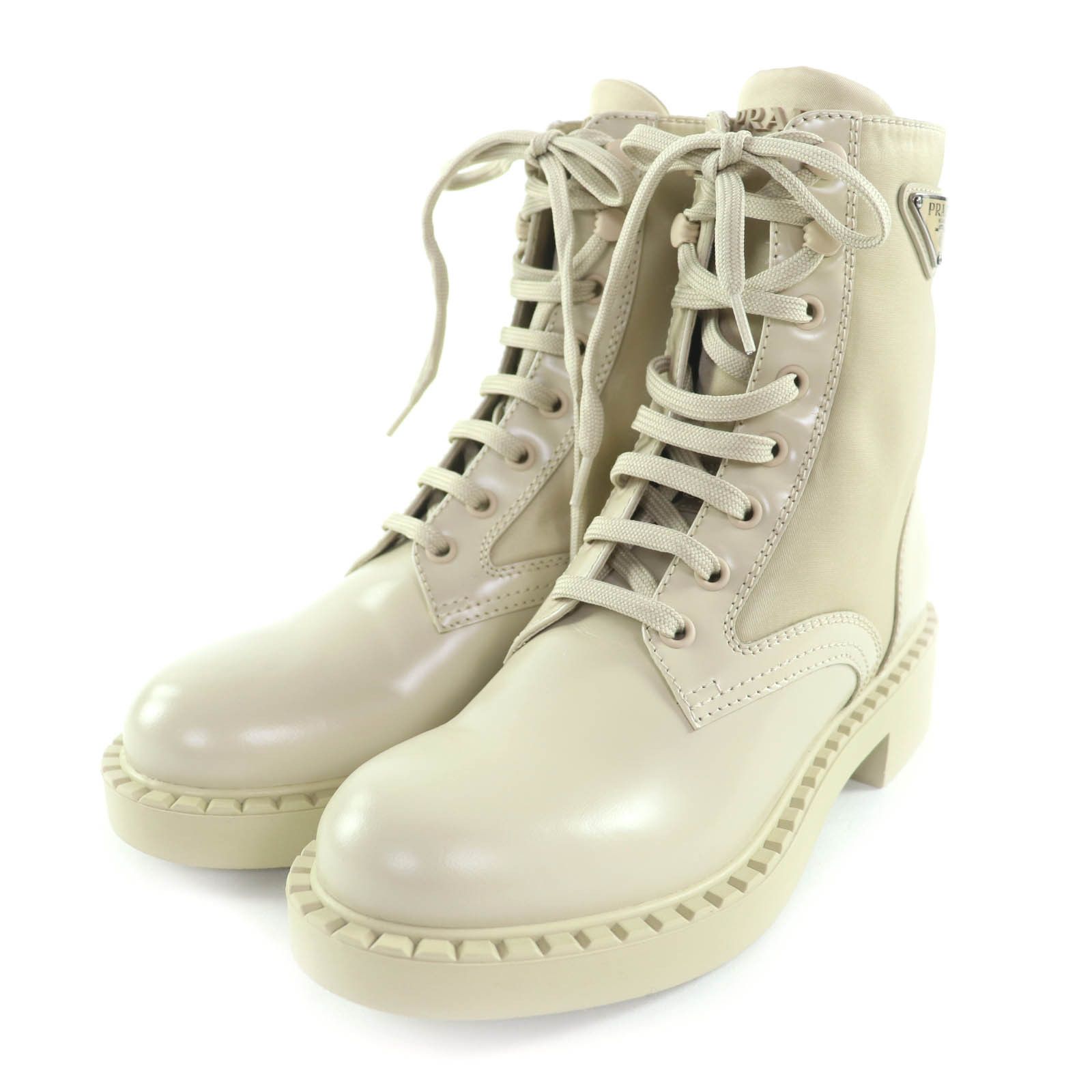 Prada Prada Prada Short Boots Leather Boots Leather Shoes 1T782M DUTY FREE for USA Size ONE SIZE - 1 Thumbnail