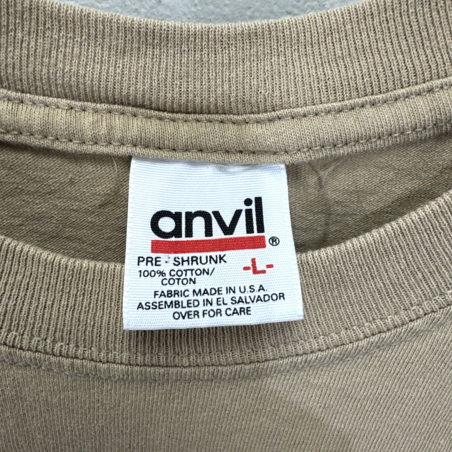 Anvil Vintage Anvil T-Shirt Unisex Adults Large Flowers Labrador Dogs 90s Art Casual Seasonal Size L / US 10 / IT 46 - 3 Thumbnail