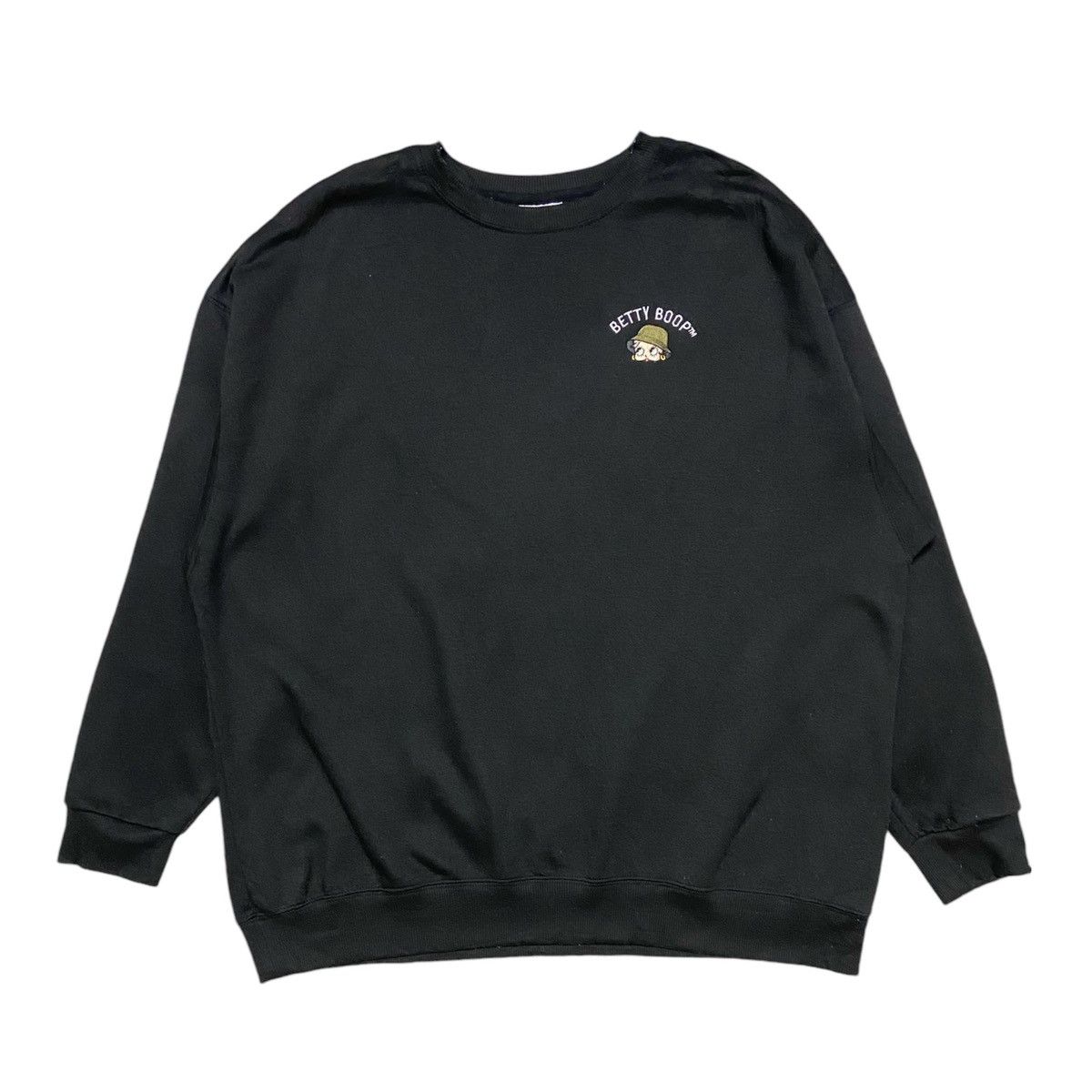 Anime × Disney Betty Boop Pullover Crewneck Sweatshirt Size US XL / EU 56 / 4 - 2 Thumbnail