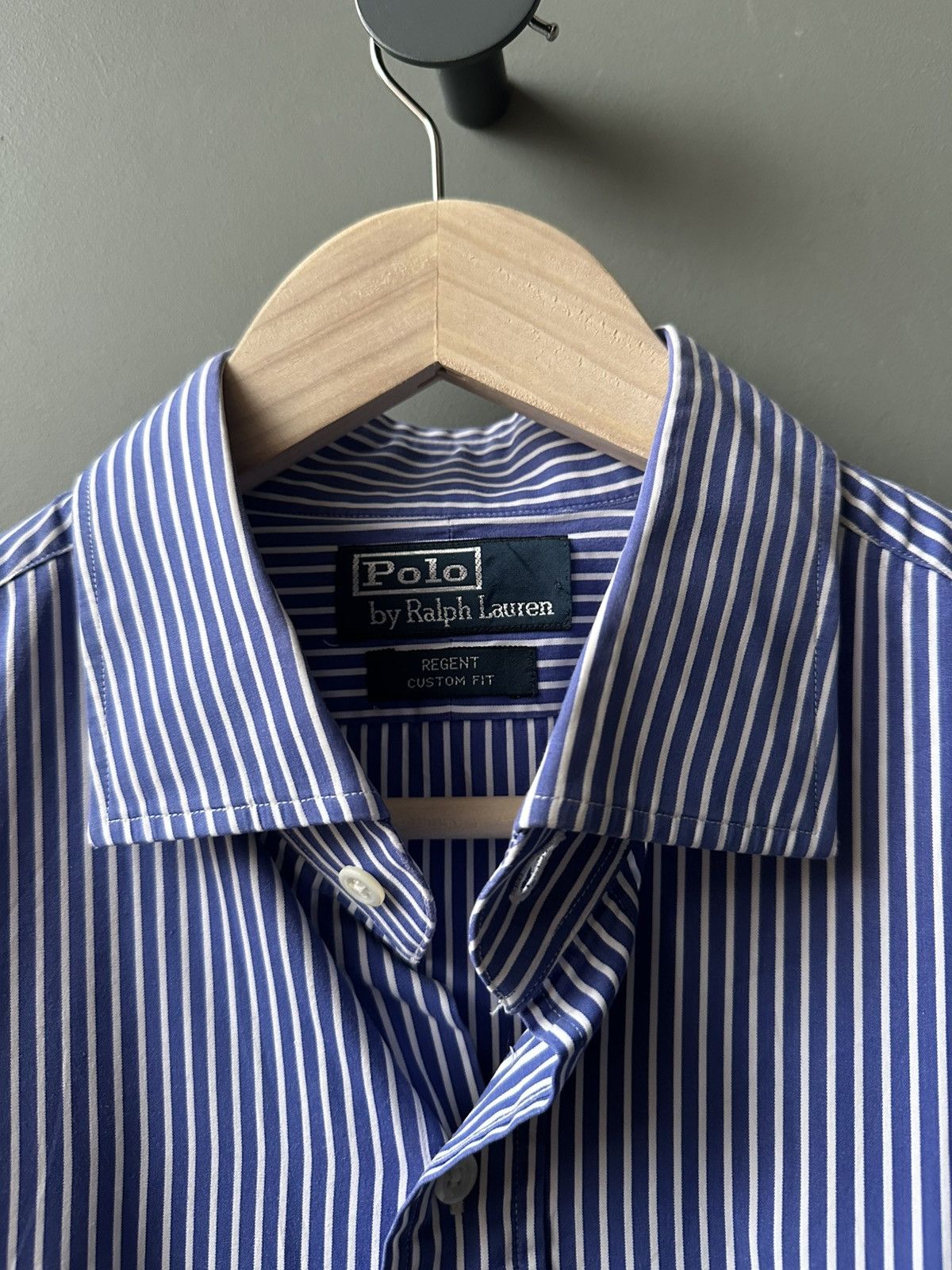 Polo Ralph Lauren Polo Ralph Lauren Stripped Cotton Shirt Size US XL / EU 56 / 4 - 3 Thumbnail