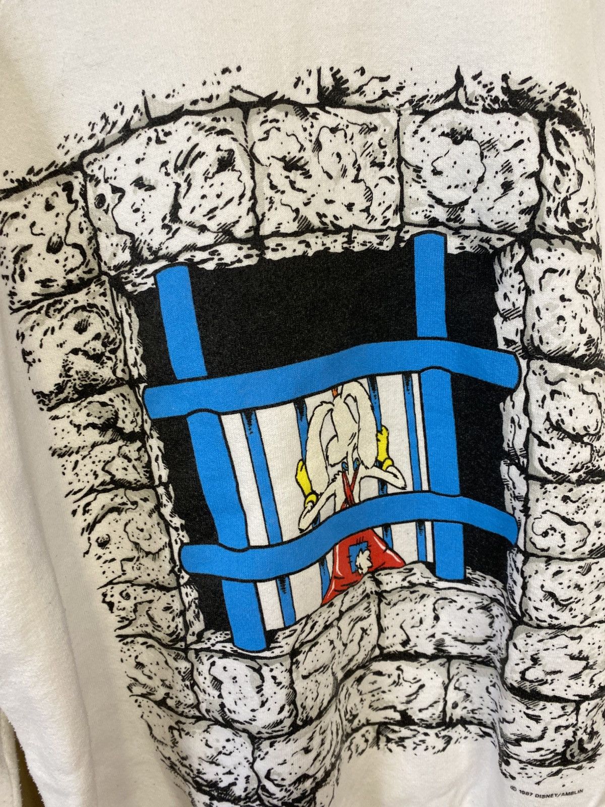 Vintage 1987 Who Framed Roger Ranbit Sweatshirt Size US M / EU 48-50 / 2 - 5 Thumbnail