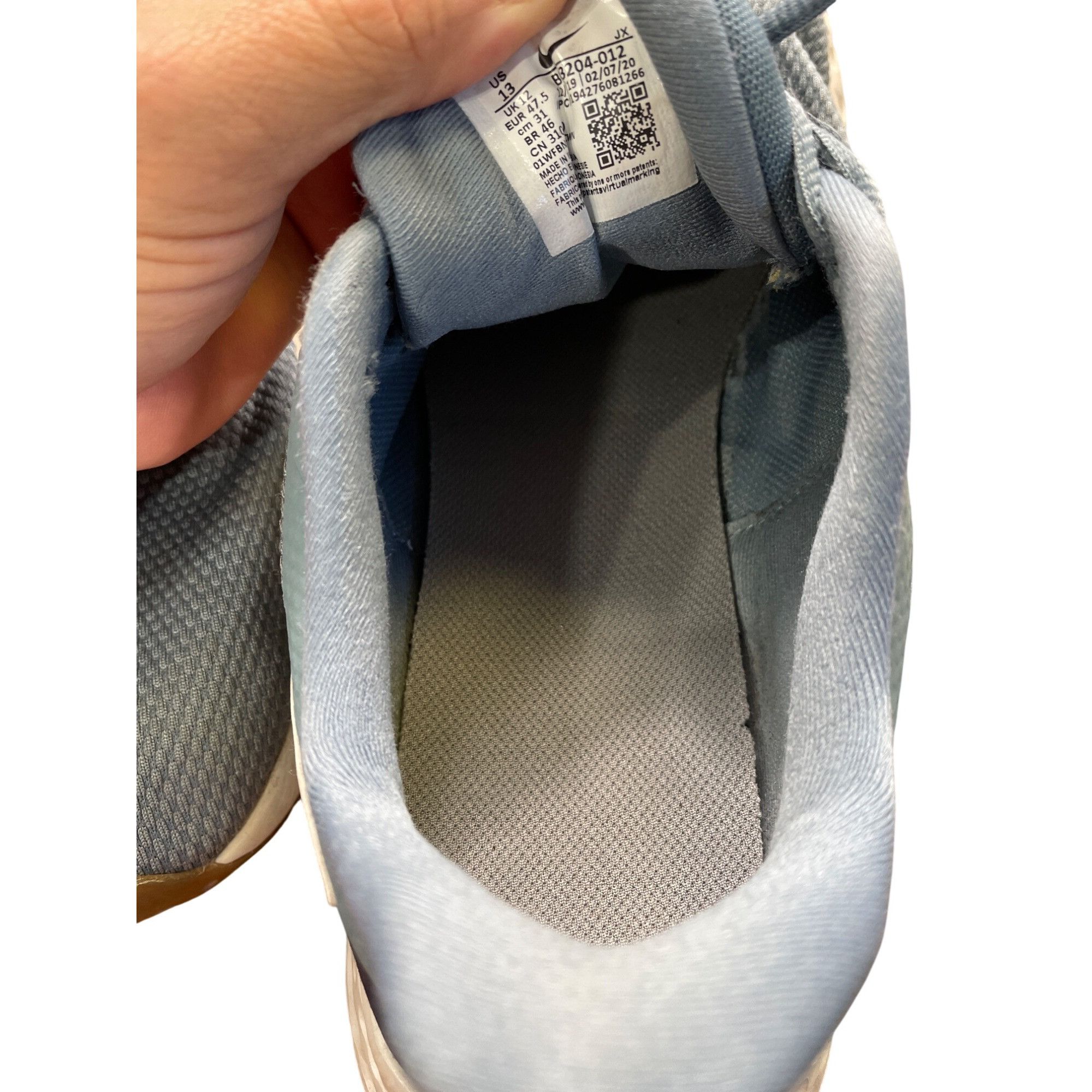 Nike Nike Revolution Mens Gray Running Sneakers Size 13 SKU 8588 Size US 13 / EU 46 - 9 Thumbnail