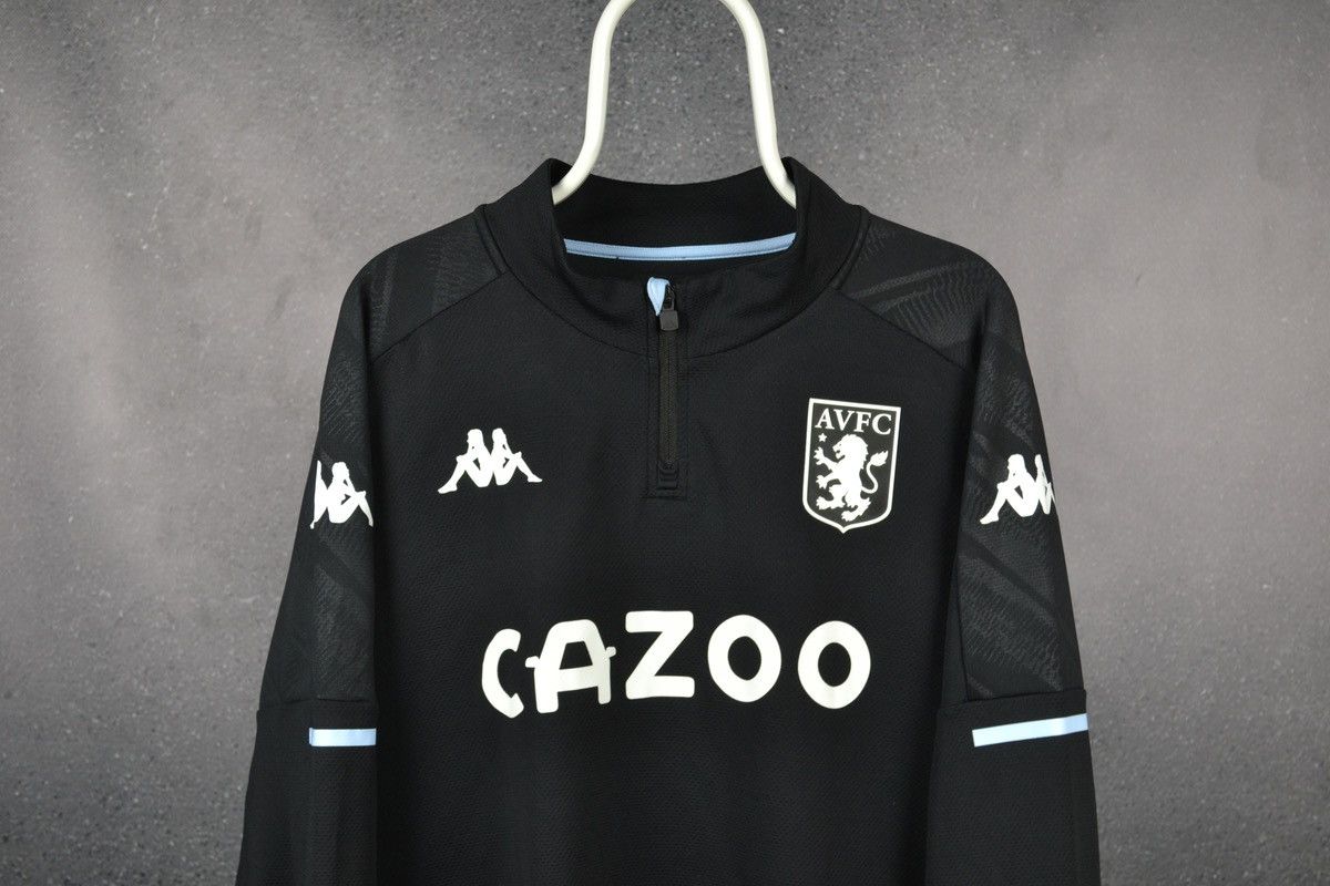 Kappa Aston Villa kappa training soccer football top jersey long Size US XXL / EU 58 / 5 - 3 Thumbnail