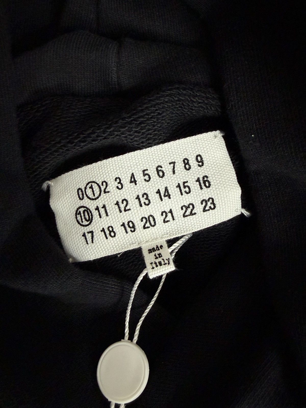 Maison Margiela Maison Margiela Numbers Hoodie Black Size US M / EU 48-50 / 2 - 4 Thumbnail