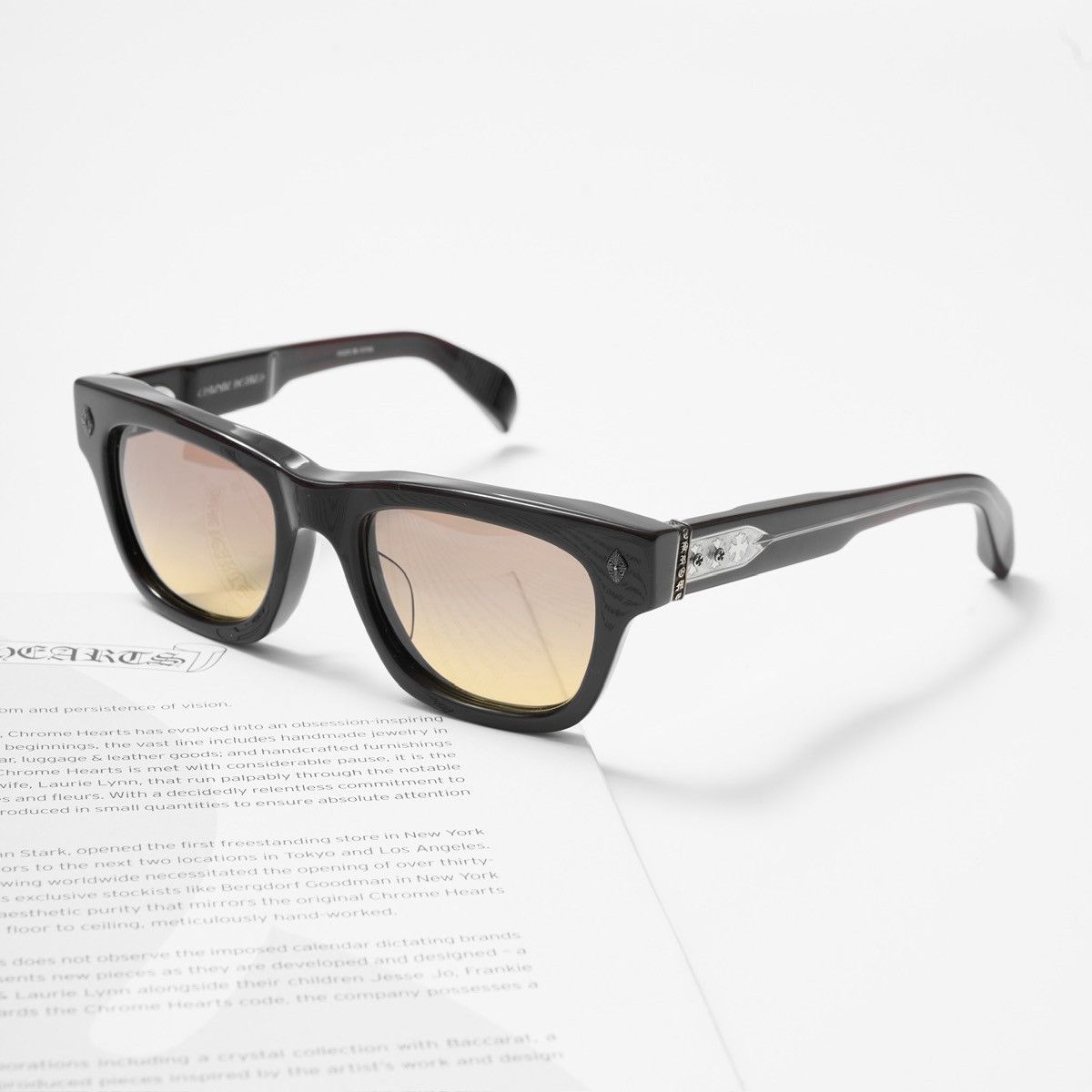 Chrome Hearts CHROME HEARTS DICK FITZENER CLASSIC BROWN GLASSES Size ONE SIZE - 1 Thumbnail