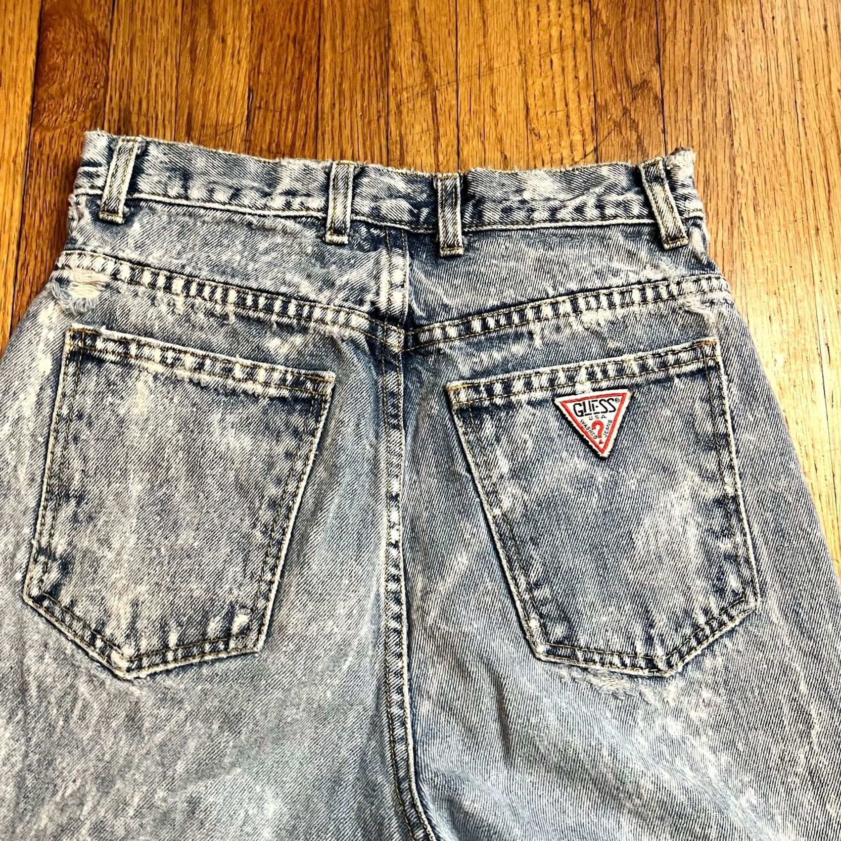Guess VINTAGE Guess Georges Marciano Jeans Womens 30 Blue High Waist Acid Wash Jeans Womens 30 Blue High Waist Acid Wash Size 30" / US 8 / IT 44 - 4 Thumbnail
