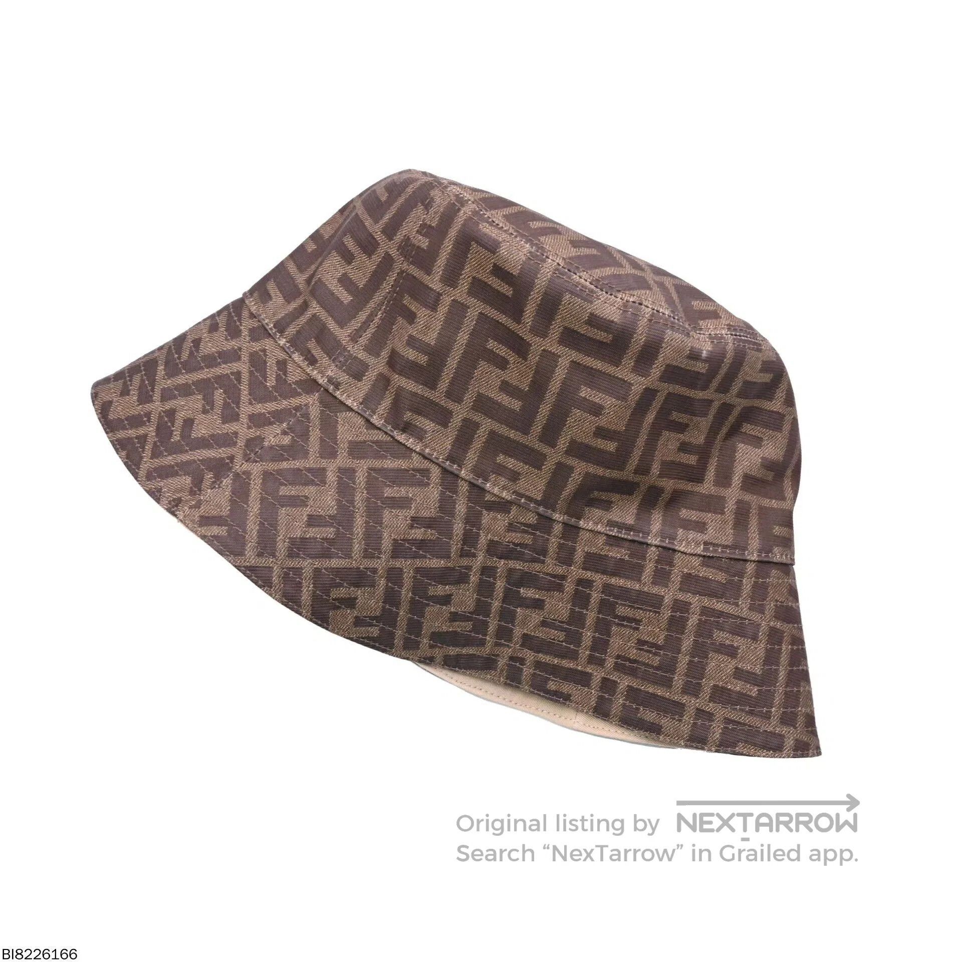 Fendi fendi ff monogram bucket hat 58cm. Size ONE SIZE - 2 Thumbnail