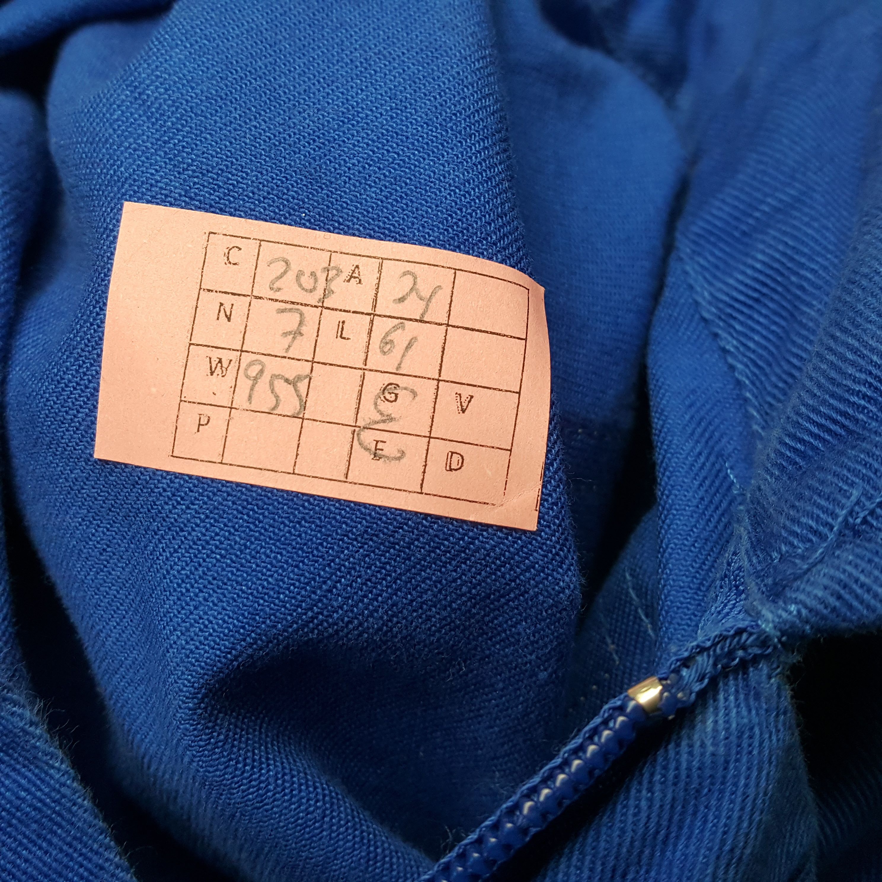 Vintage NIPPON SALVAGE Japanese Workwear Style Coverall Jacket Size US L / EU 52-54 / 3 - 12 Thumbnail