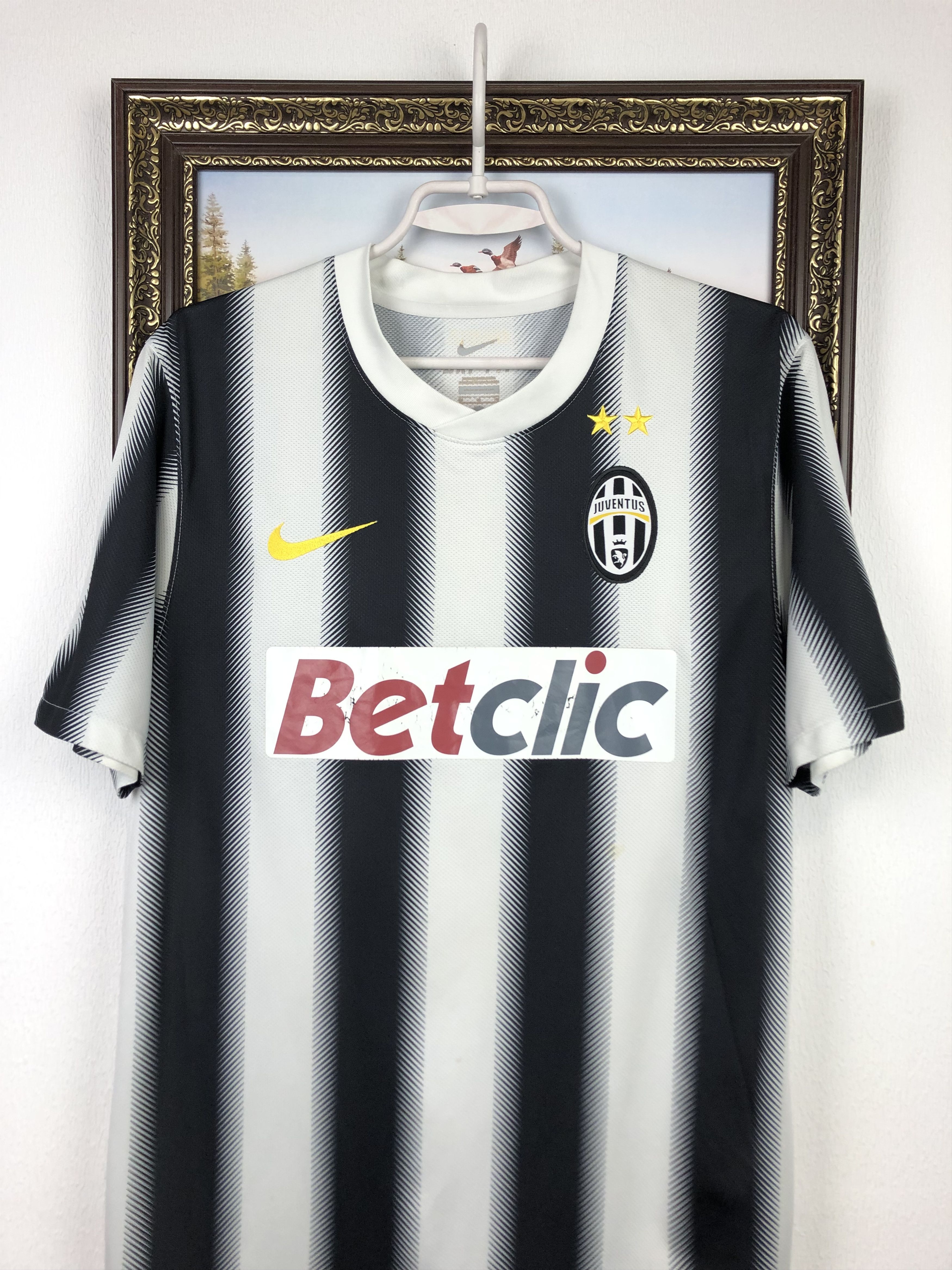 Nike Juventus football shirt 2011 Soccer Nike Jersey Maglia Size US M / EU 48-50 / 2 - 2 Thumbnail