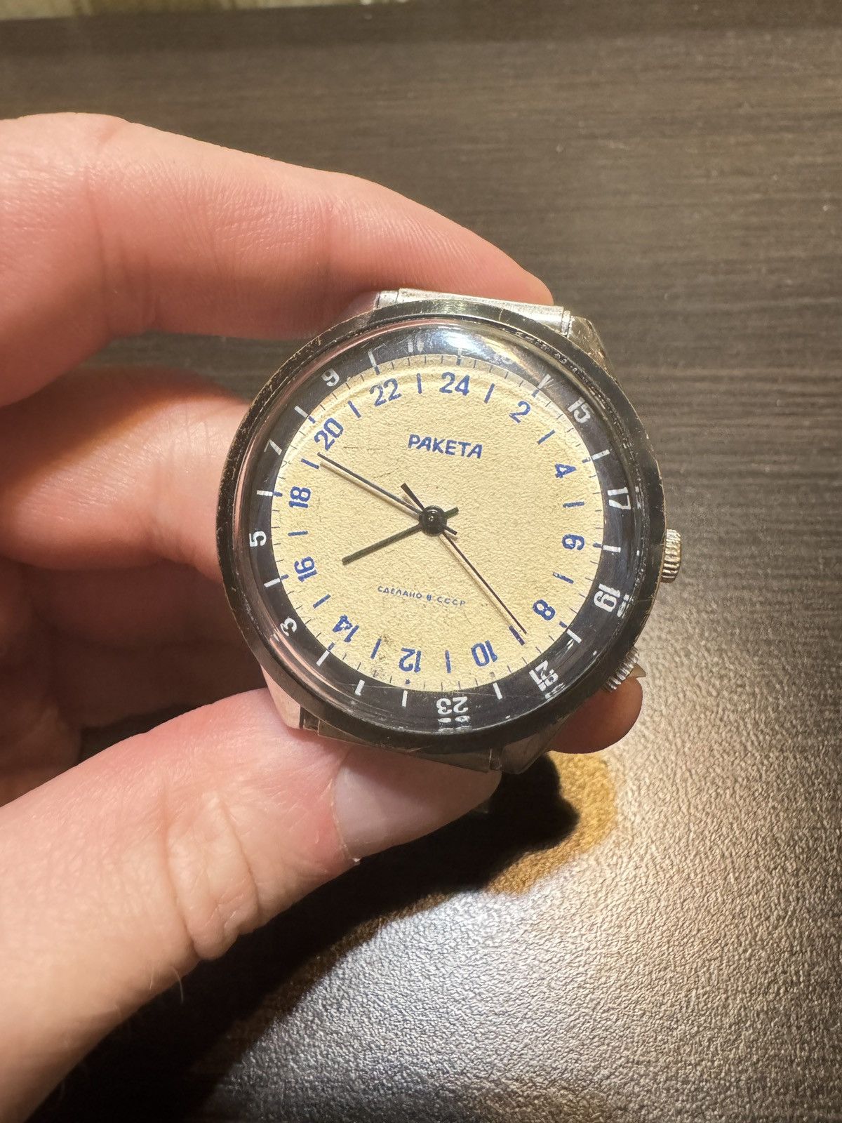 Vintage Raketa Polar Expedition to Antartica Soviet Vintage Watch Size 30 - 6 Thumbnail