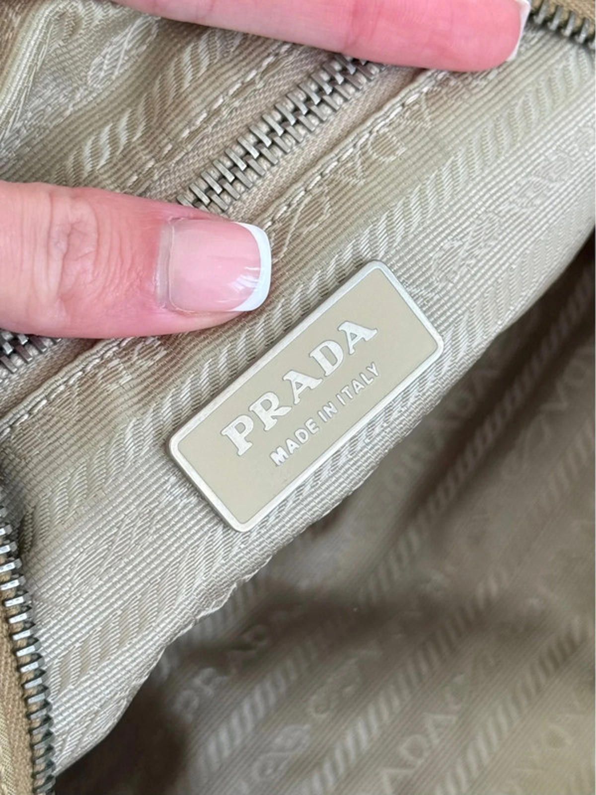 Prada Prada Stencil Logo Hobo Shoulder Bag Size ONE SIZE - 12 Thumbnail