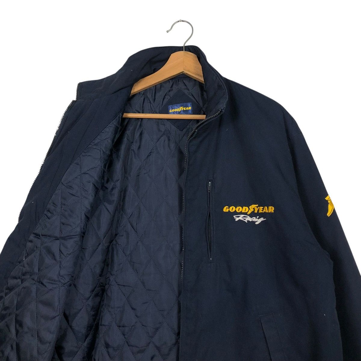 Japanese Brand 🔥VINTAGE BOMBER JACKET DUNLOP RACING ISSEY MIYAKE Size US L / EU 52-54 / 3 - 14 Thumbnail