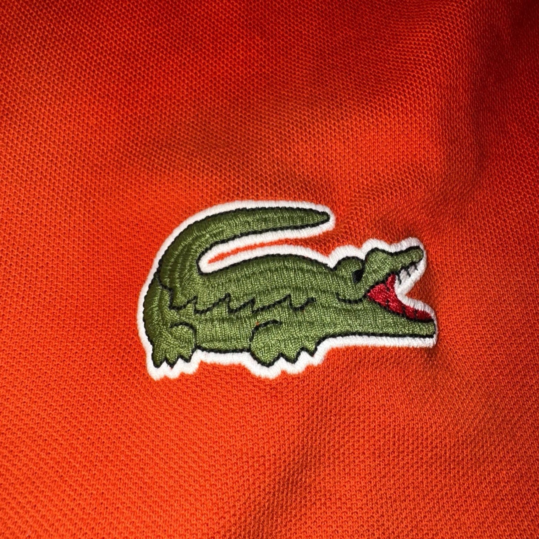 Lacoste Lacoste Polo Shirt Men Size 4 Orange Green Crocodile Sport Regular Short Sleeve Size US S / EU 44-46 / 1 - 2 Thumbnail