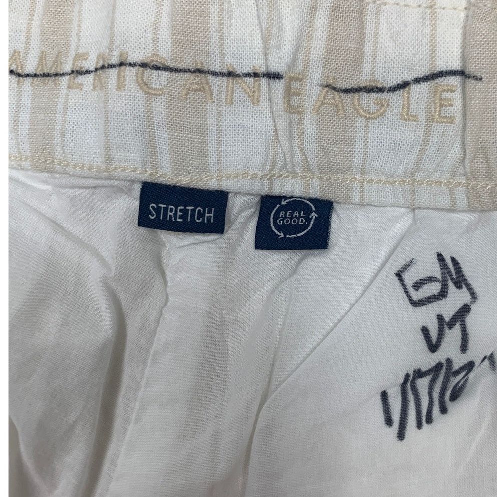 American Eagle Outfitters New American Eagle Womens Size 16 Striped Flowy Pants Size 38" / US 16 / IT 52 - 7 Thumbnail