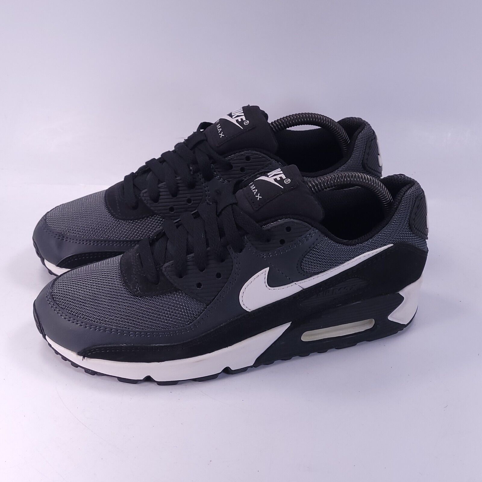 Nike Nike Air Max 90 Shoe Mens Size 8 CN8490-002 Black White Size US 8 / EU 41 - 1 Thumbnail