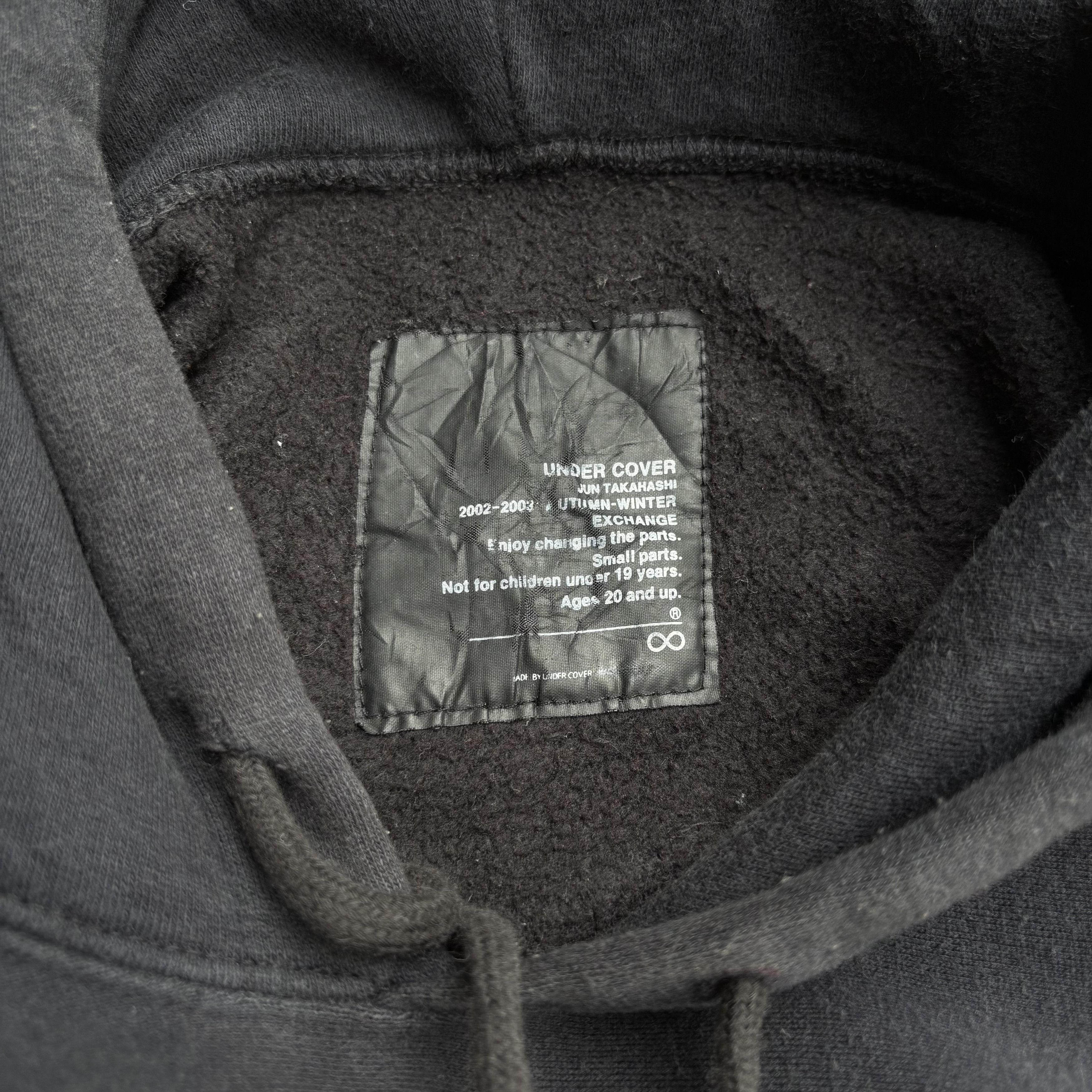 Undercover Undercover Small Parts MEN AT WORK 1997 Hoodie Size US L / EU 52-54 / 3 - 9 Thumbnail