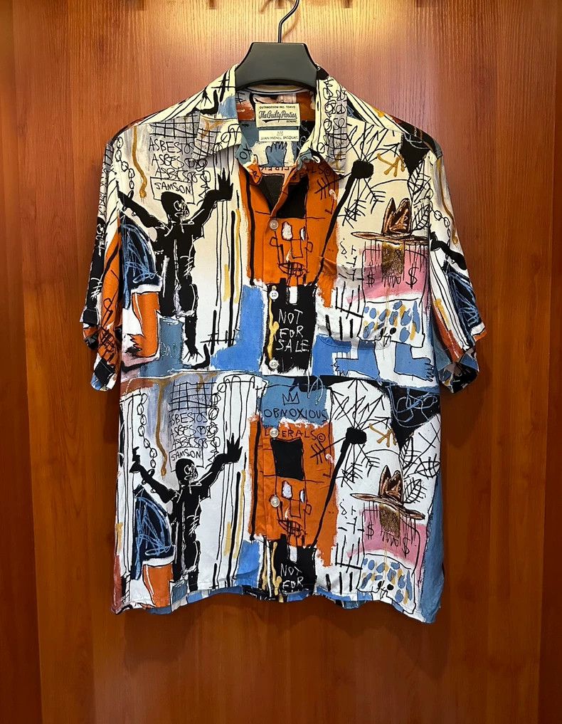 Wacko Maria Wacko Maria Basquiat collaboration short sleeve shirt Size US M / EU 48-50 / 2 - 1 Thumbnail