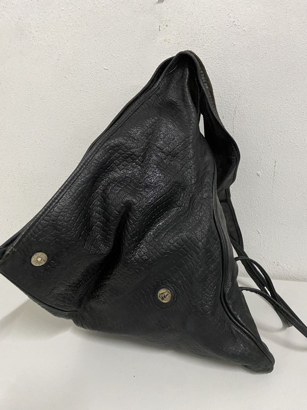 Vintage Vinsor Leather Backpack Size ONE SIZE - 4 Thumbnail