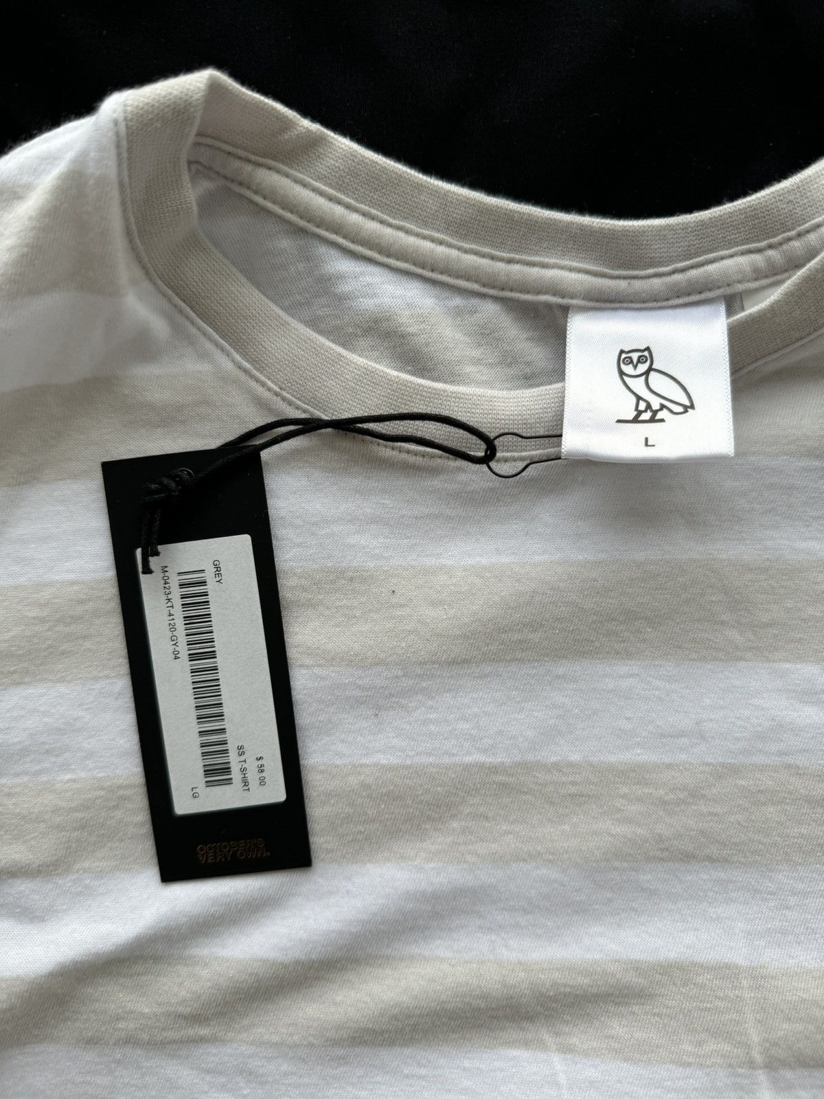 October's Very Own OVO Stripped Tee Size US L / EU 52-54 / 3 - 2 Thumbnail