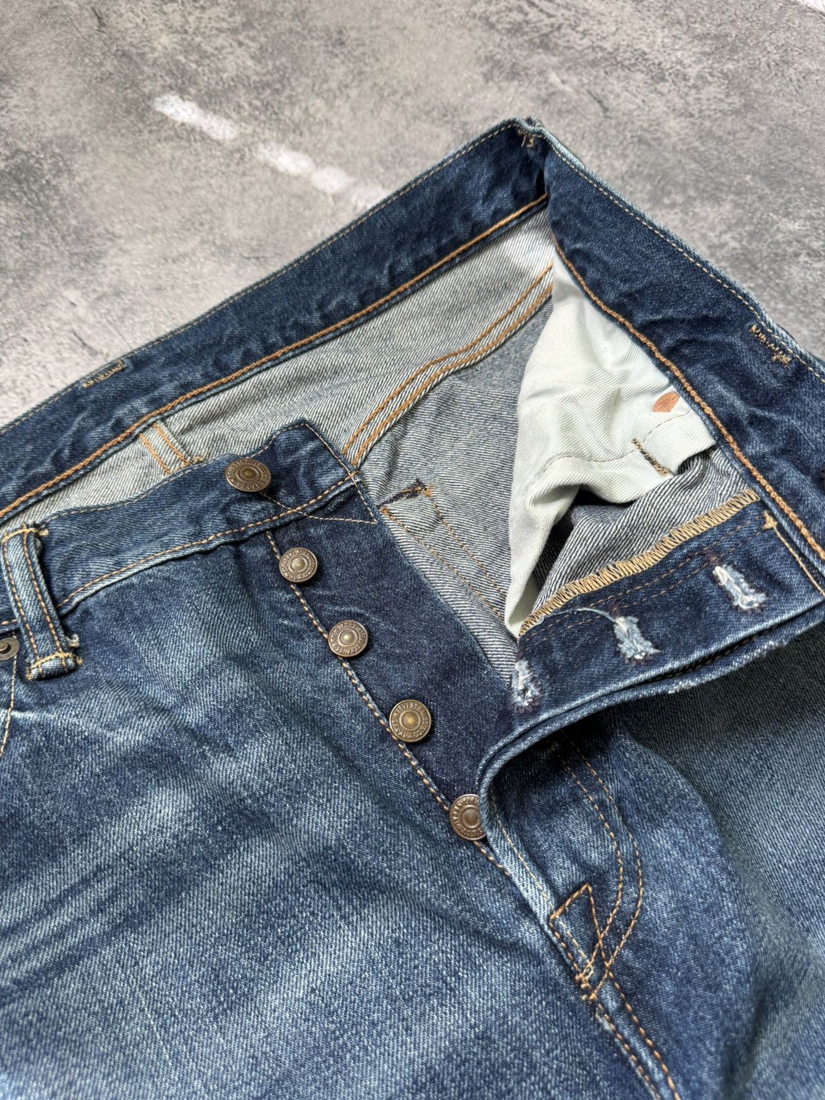 Levi's × Vintage Levis 501 Vintage Denim Jeans Size W34 L30 Size US 34 / EU 50 - 9 Thumbnail