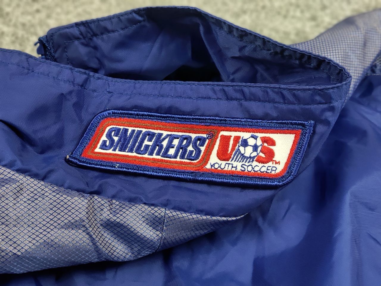 USA Olympics Vintage Snickers USA World Cup 94's Light Blue Nylon Jacket Size US L / EU 52-54 / 3 - 18 Thumbnail