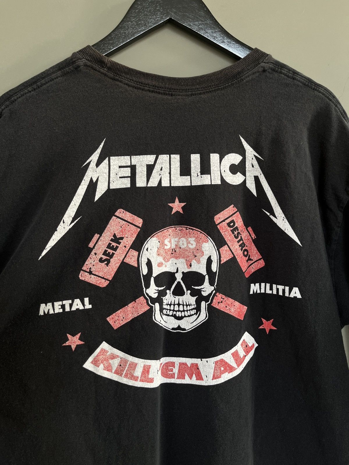 Metallica Metallica Kill Em All Vintage Long Seeve Size US XL / EU 56 / 4 - 7 Thumbnail