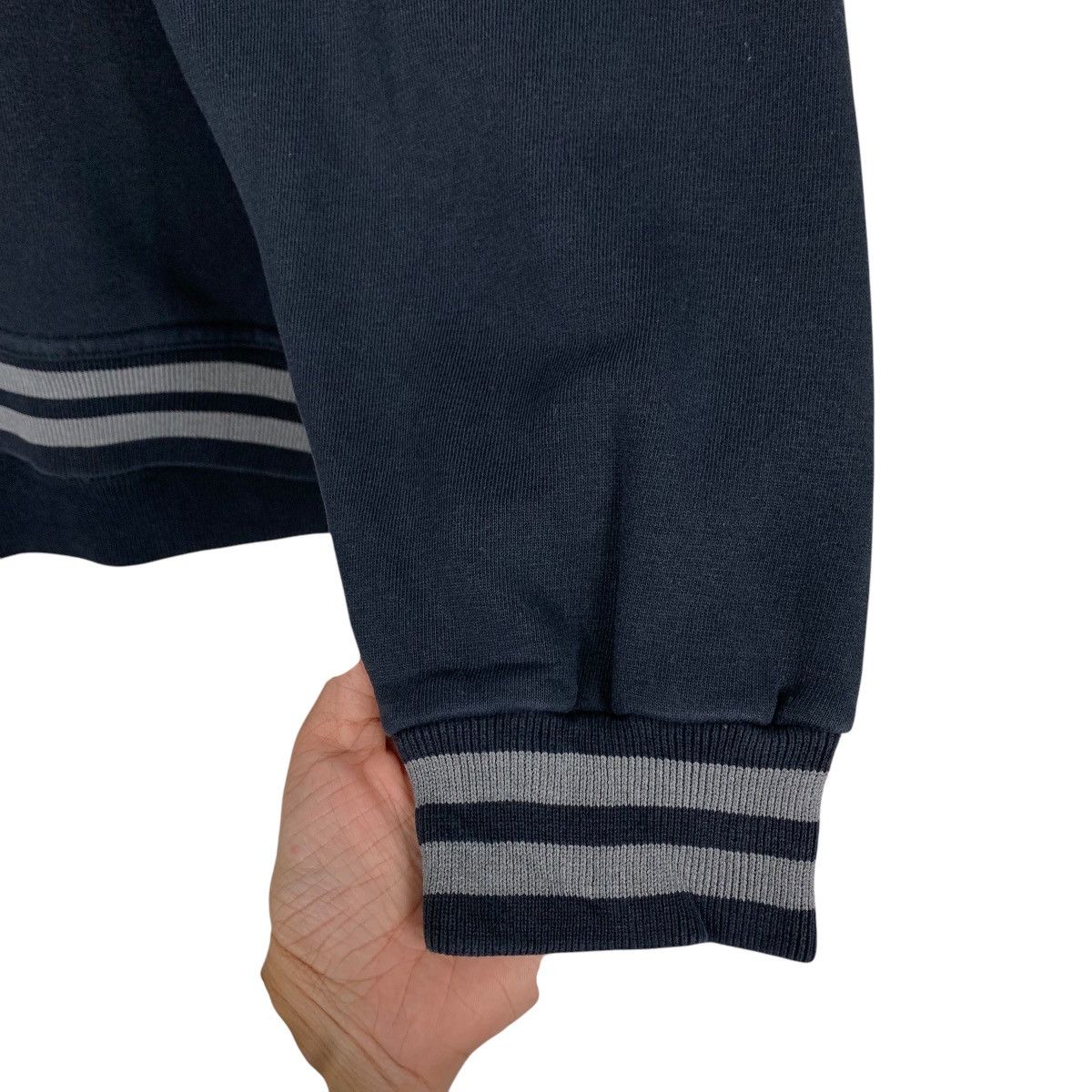 Japanese Brand ELLE Sport Club Embroidery Big Logo Sweatshirt #1878-C82 Size US M / EU 48-50 / 2 - 9 Thumbnail