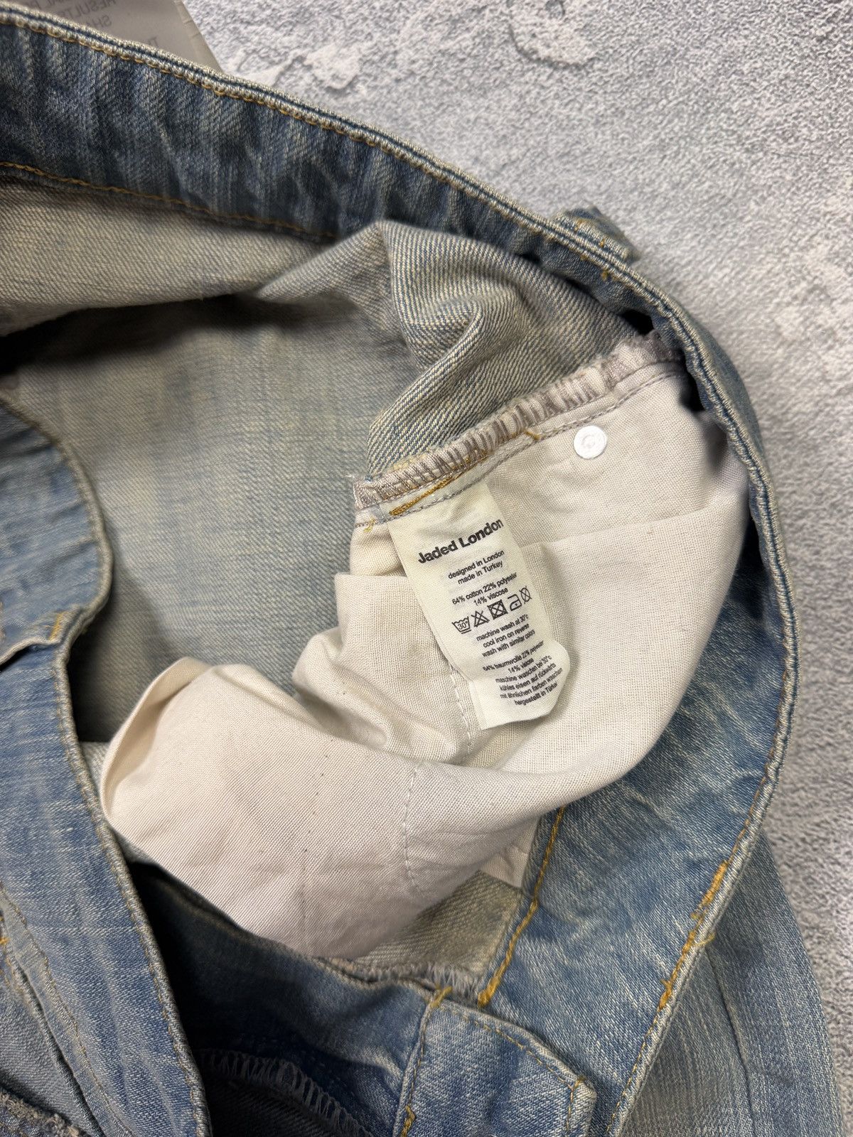 Jaded London NEW Vintage Jaded London Baggy Faded Jeans Size US 34 / EU 50 - 10 Thumbnail