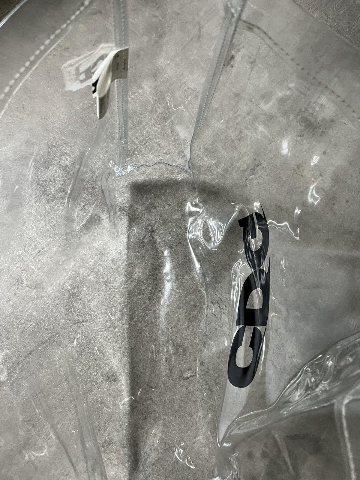 Comme des Garcons Comme des Garcons PVC transparent tote bag rare Size ONE SIZE - 16 Thumbnail