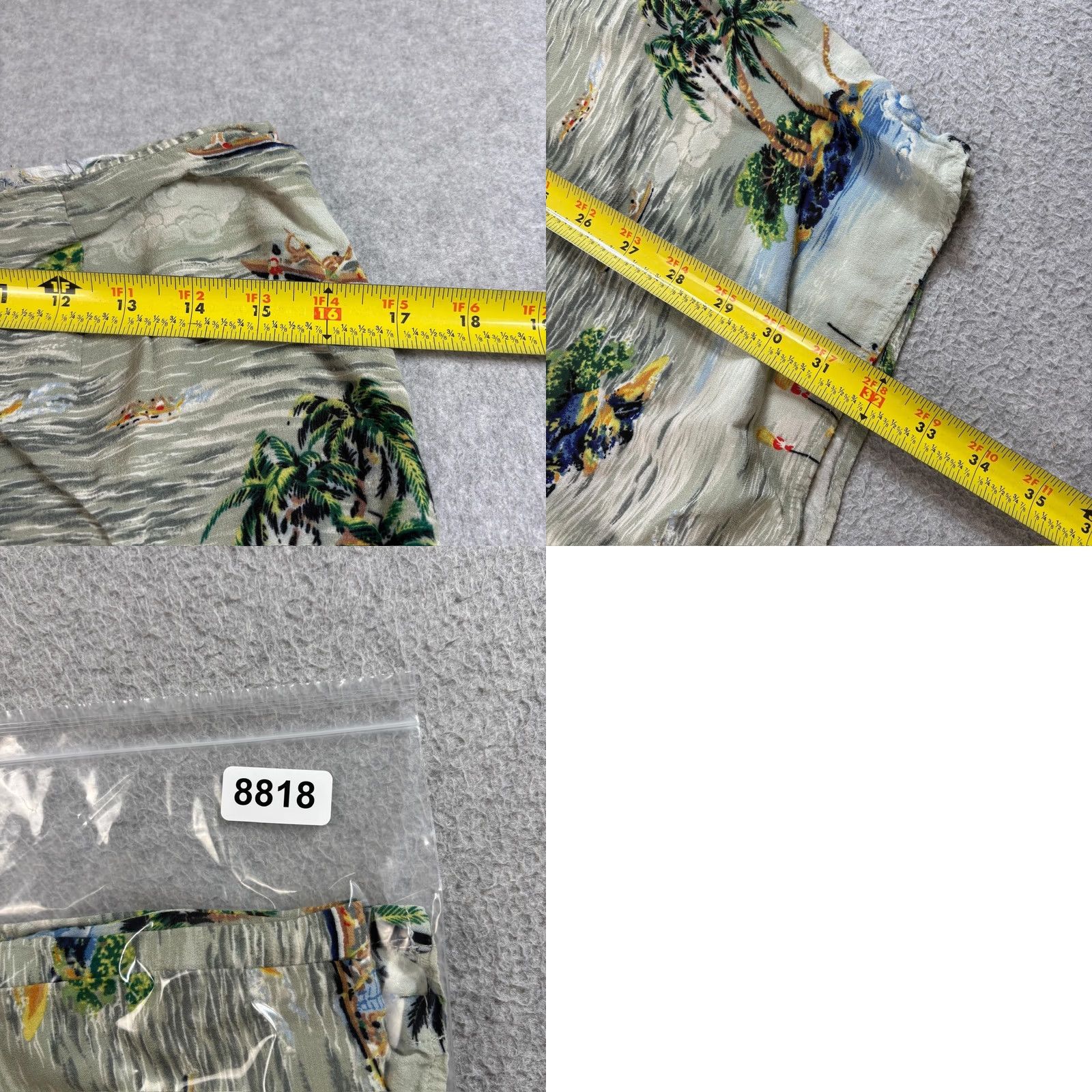 Vintage VINTAGE Karen Kane Skirt Women 14 Hawaiian Island Midi Side Slit Tropical USA Size 36" / US 14 / IT 50 - 8 Thumbnail