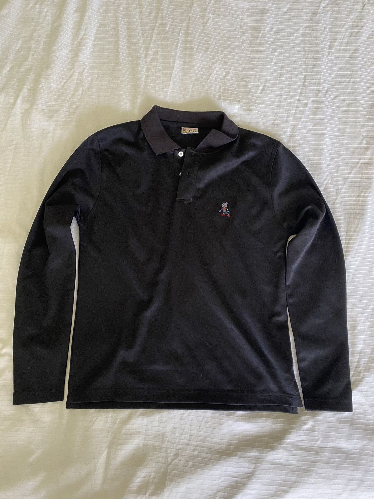 W&LT × Walter Van Beirendonck W&LT Black polo long sleeve shirt. Size US M / EU 48-50 / 2 - 1 Thumbnail
