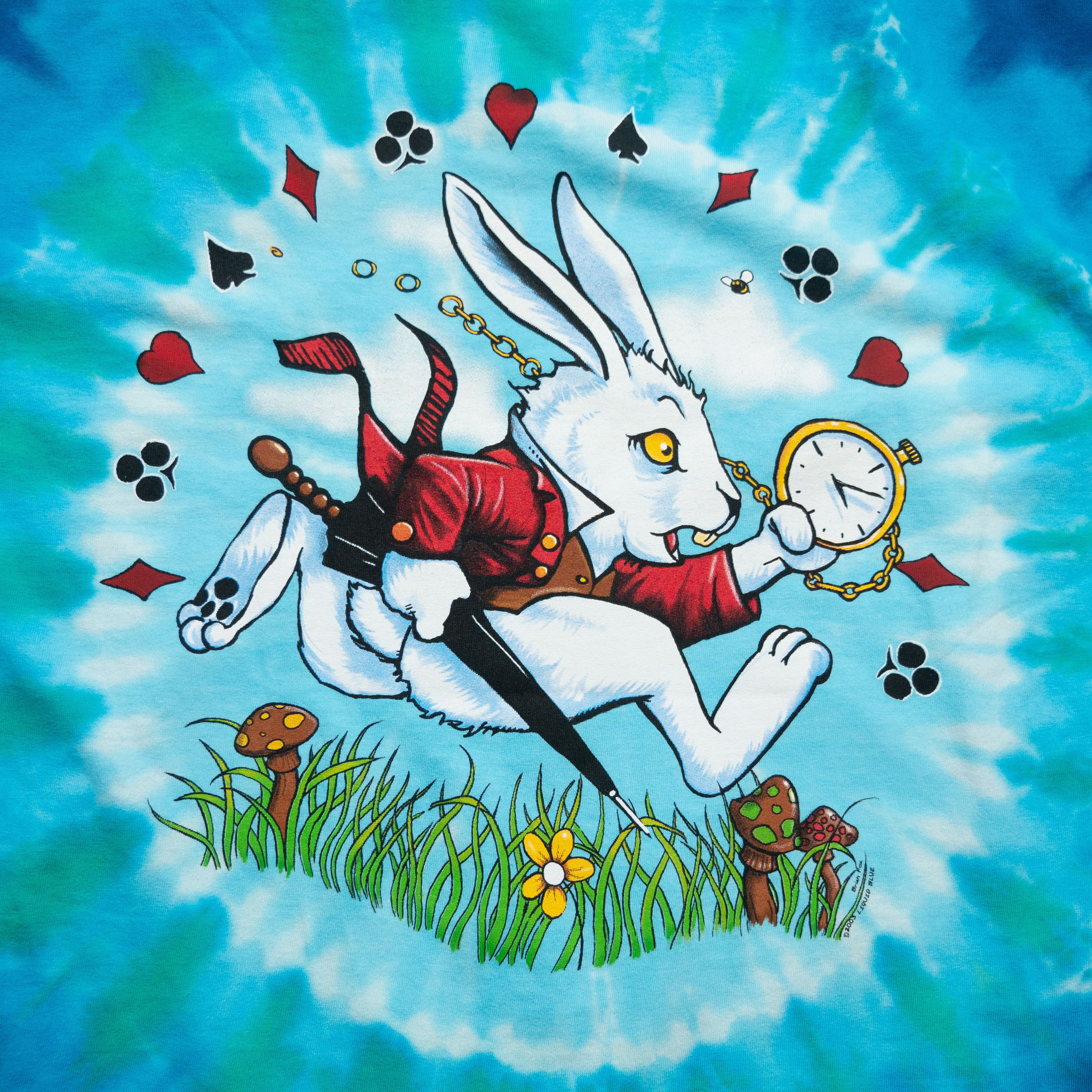 Liquid Blue × Vintage Vintage Liquid Blue Alice in Wonderland Deadstock T-shirt XL Size US XL / EU 56 / 4 - 3 Thumbnail