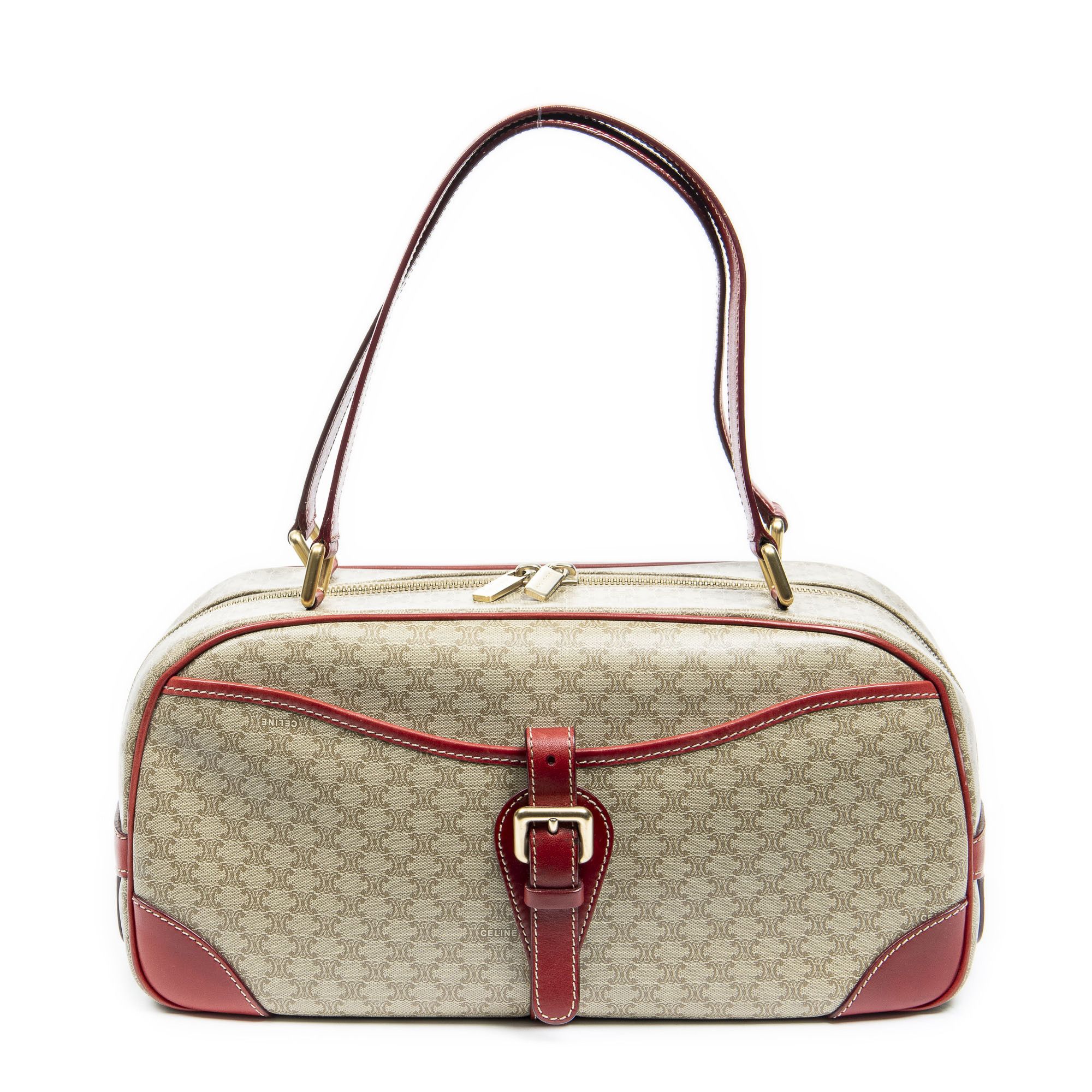 Celine Front Buckle Boston Size ONE SIZE - 1 Thumbnail