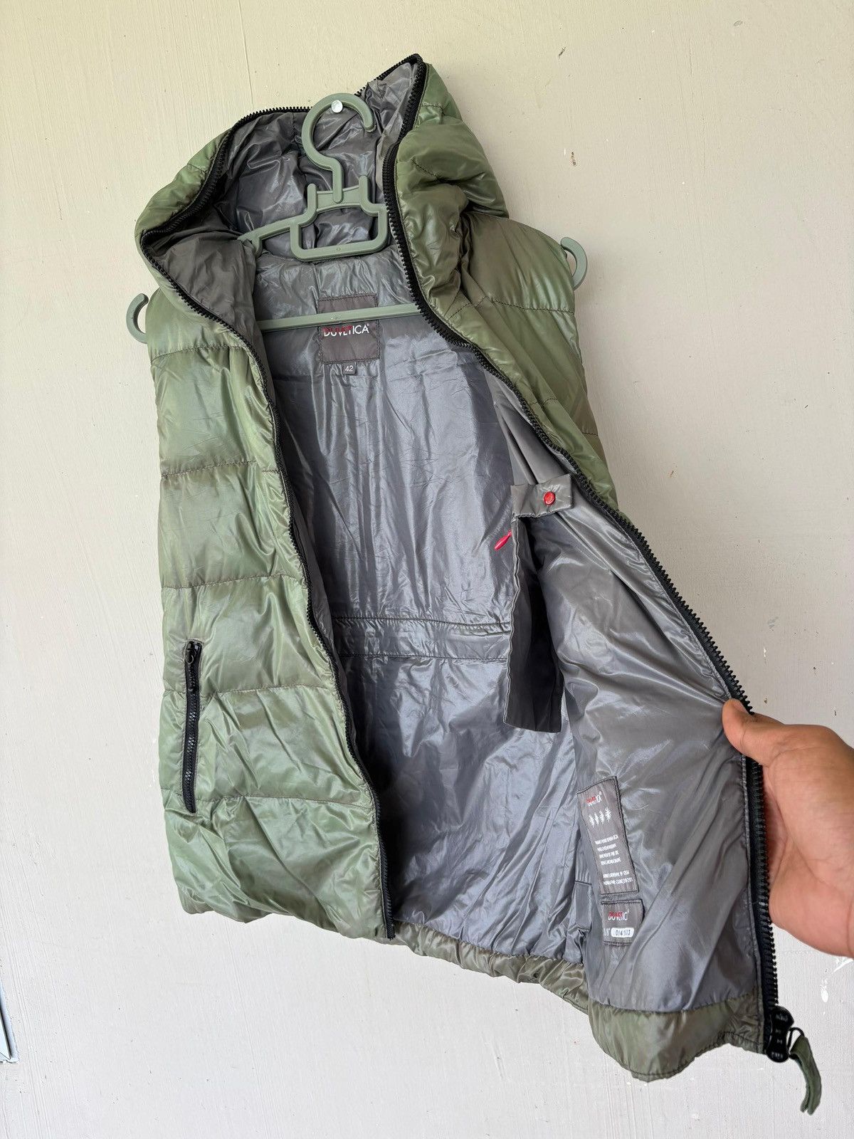 Duvetica Duvetica Hooded Febe Sleeveless Down Vest puffer Vest Design Size US S / EU 44-46 / 1 - 5 Thumbnail
