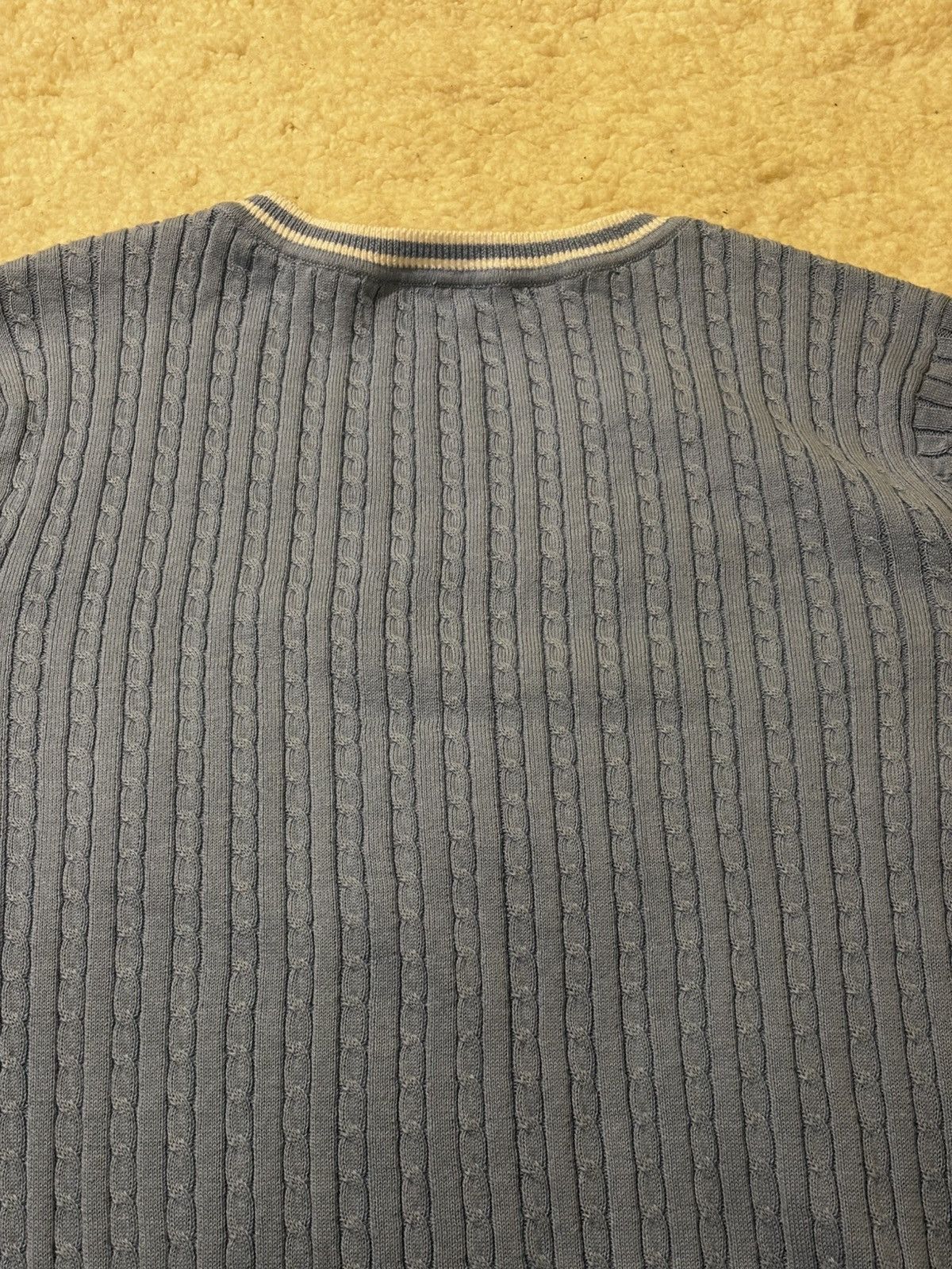Tommy Hilfiger Women’s blue short sleeve sweater1549 Size M / US 6-8 / IT 42-44 - 10 Thumbnail