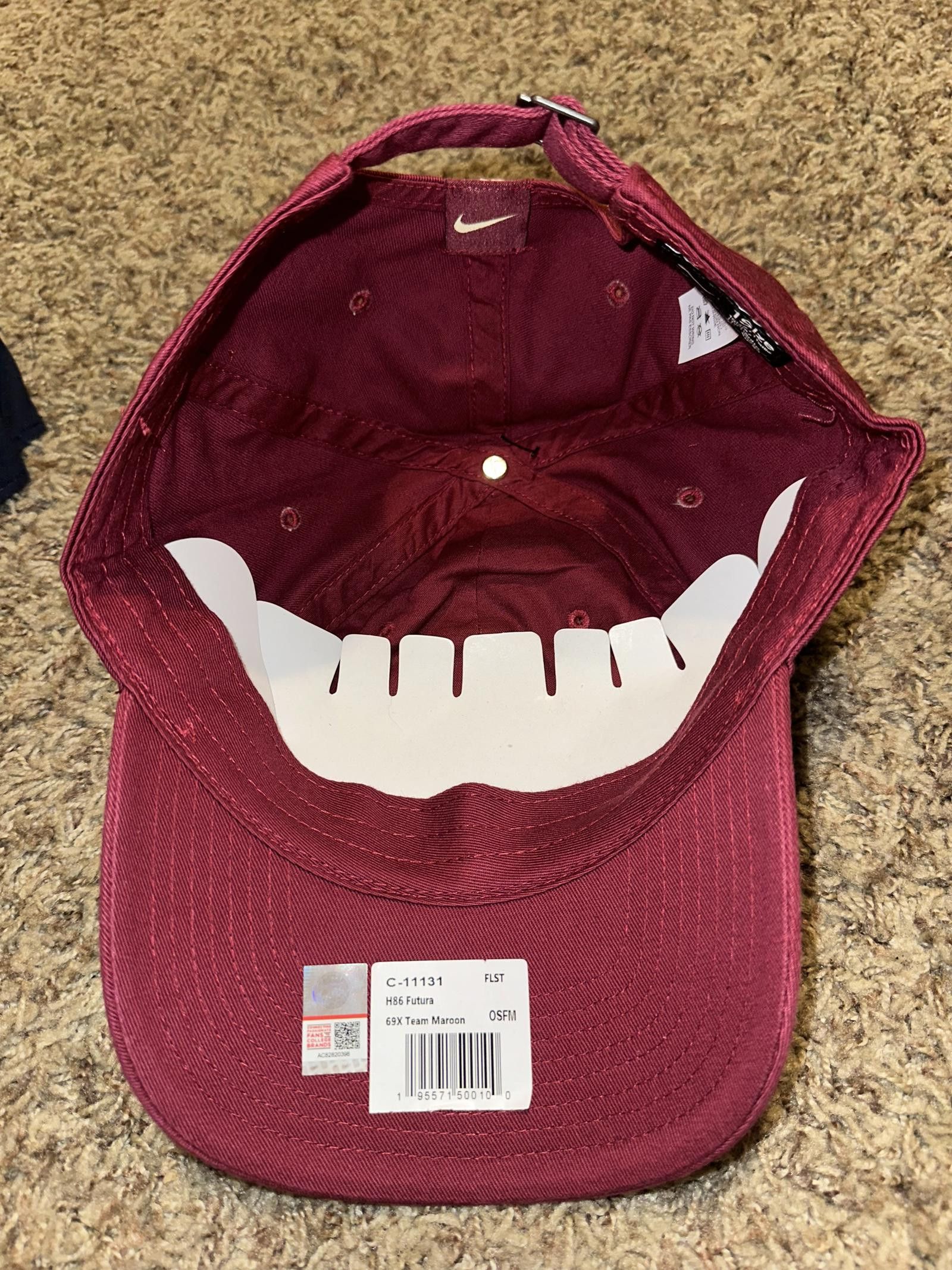 Nike Nike FSU Futura Swoosh Seminoles Campus Cap Size ONE SIZE - 7 Thumbnail