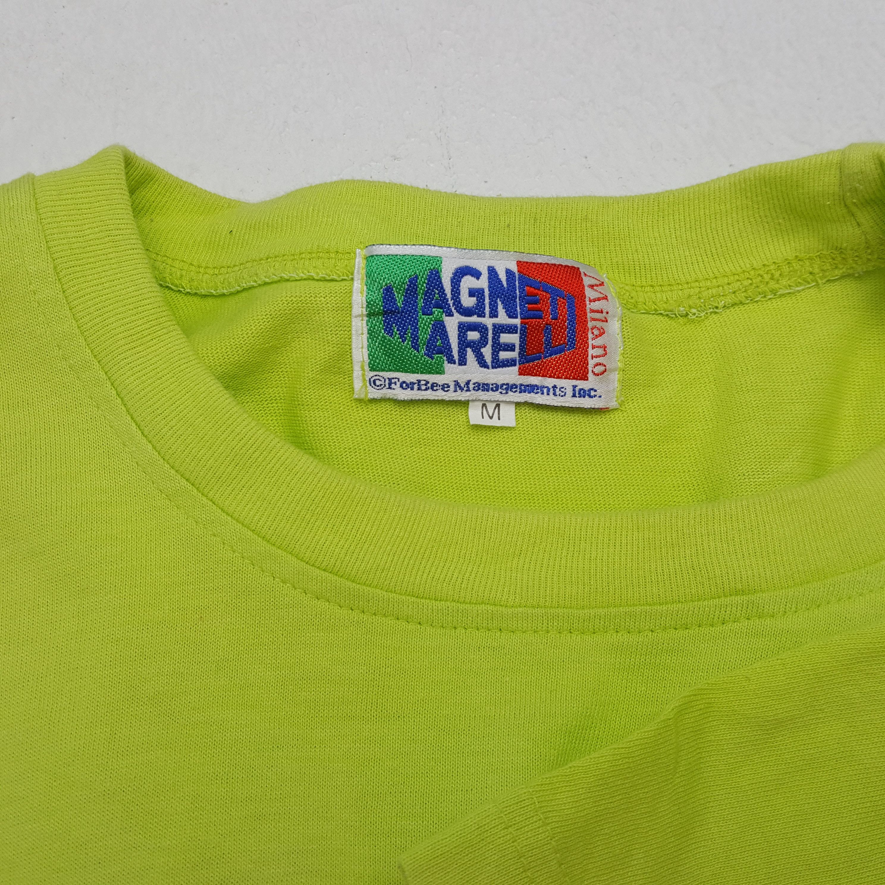Ferrari × Vintage MAGNETI MARELLI FERRARI Logo Design Tshirt Size US L / EU 52-54 / 3 - 7 Thumbnail