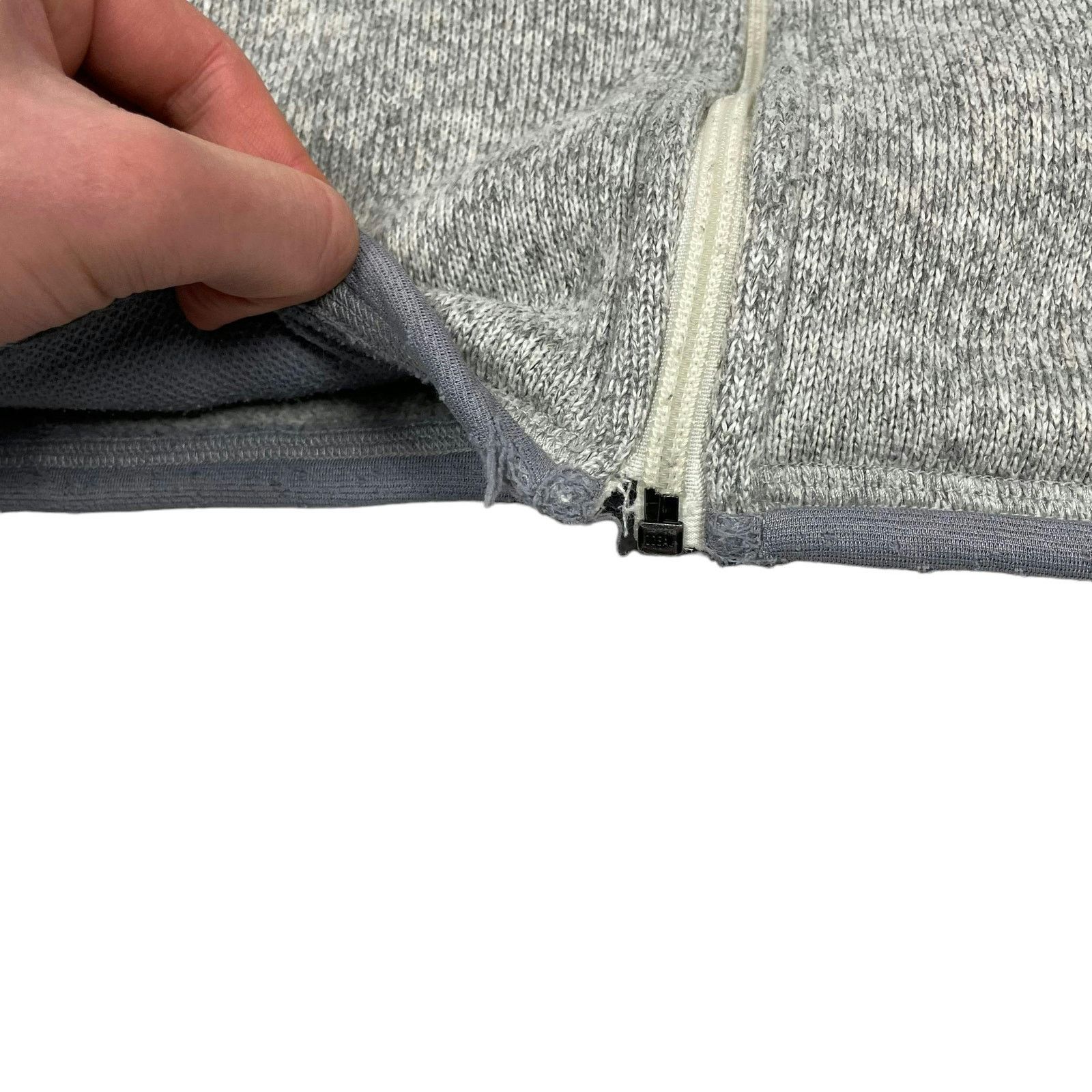 Patagonia Patagonia Women's Gray Long Sleeve Zip Fleece Jacket Medium Size M / US 6-8 / IT 42-44 - 8 Thumbnail