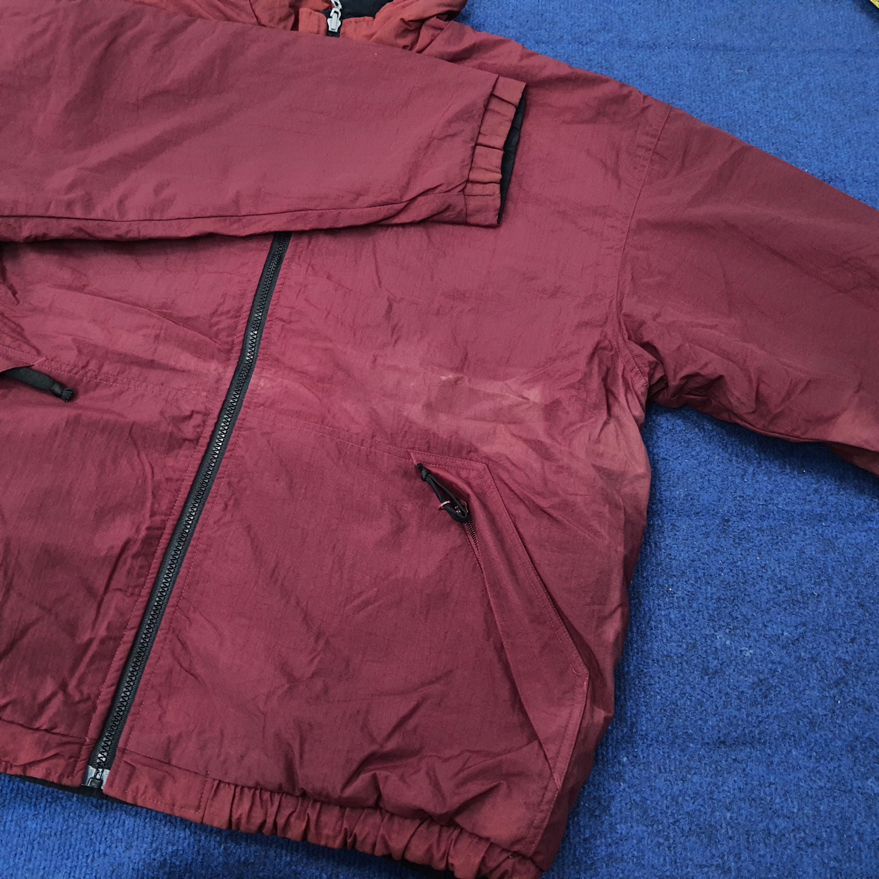 Nike Vintage 90s Nike Reversible Swoosh Jacket C268N10 Size US XL / EU 56 / 4 - 13 Thumbnail