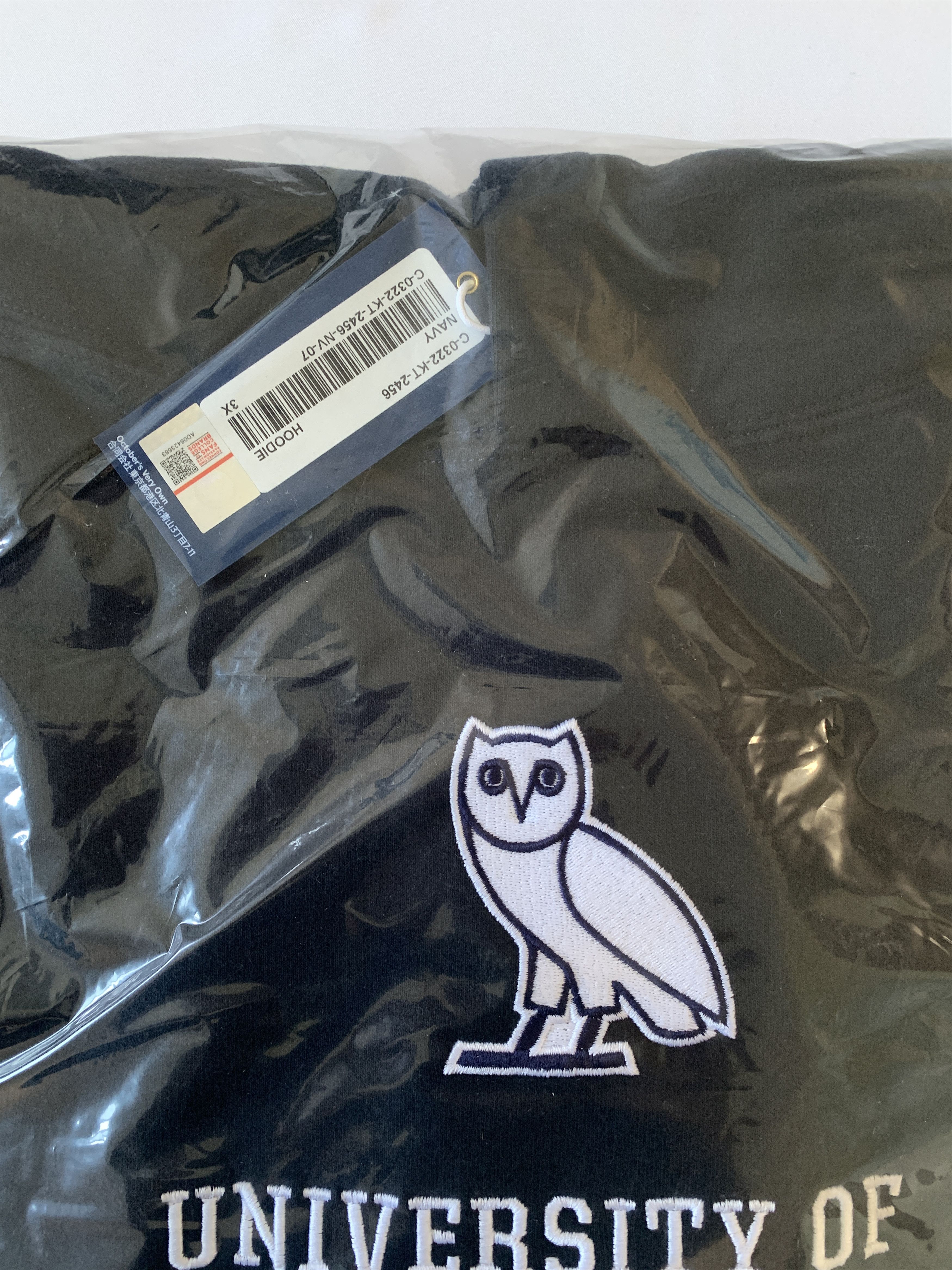 Drake XXXL (3XL) OVO® / U OF T UNIVERSITY HOODIE Size US XXL / EU 58 / 5 - 9 Thumbnail