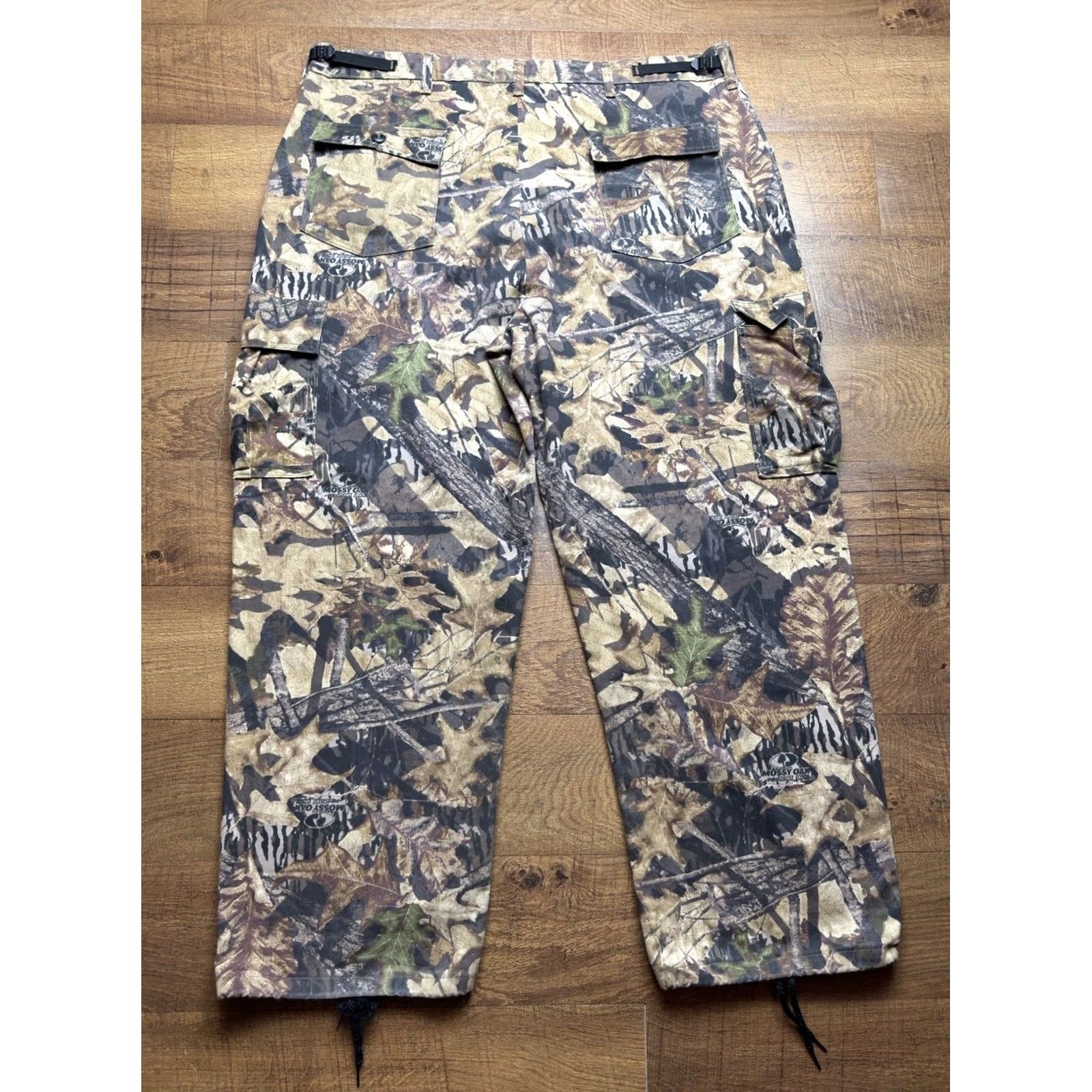 Vintage VINTAGE Mossy Oak FOREST FLOOR Hunting Cargo Pants Jerzees - Men’s 2XL USA Size US 39 - 3 Thumbnail
