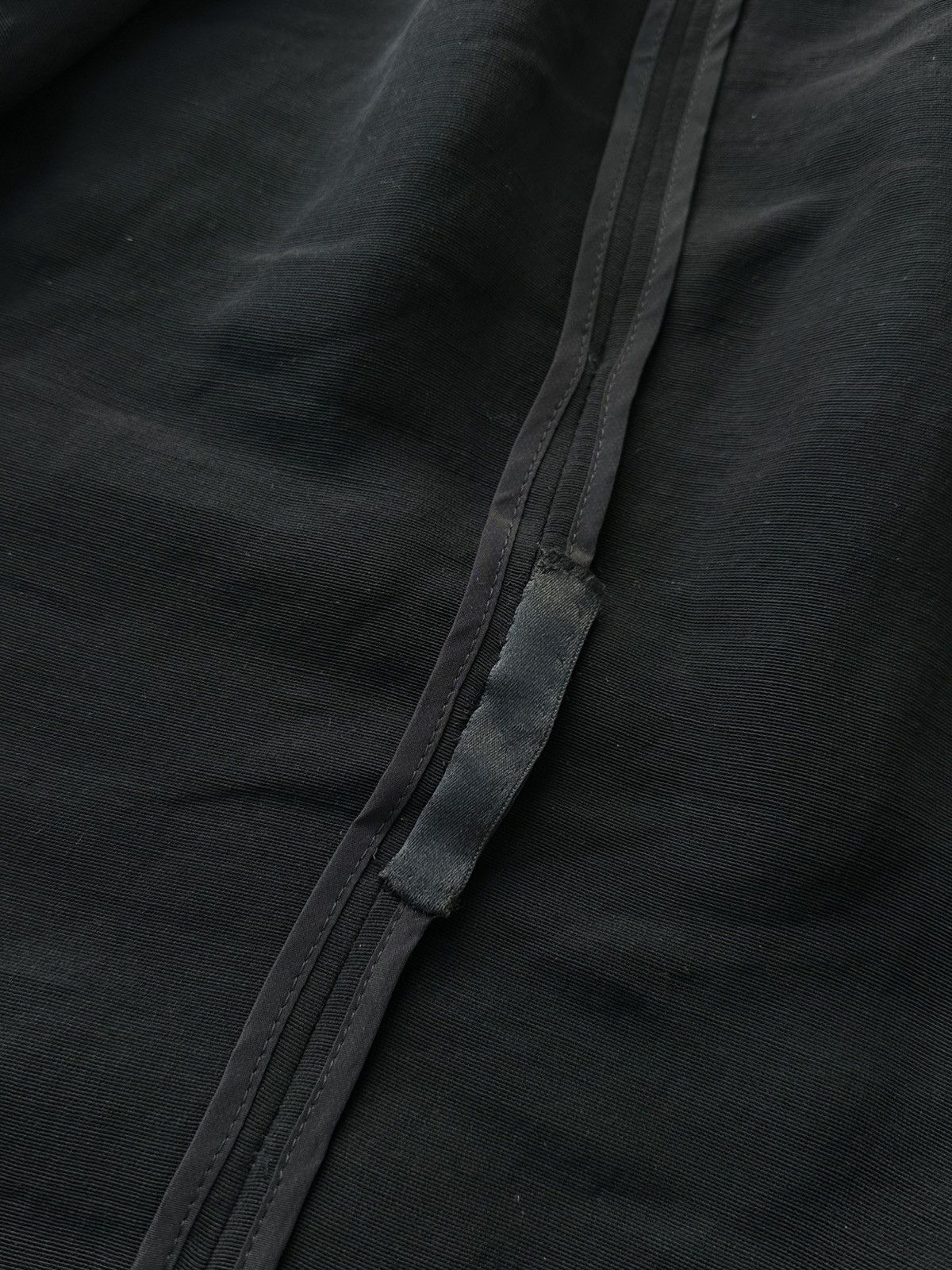 Vintage × Yohji Yamamoto Rare🖤 Yohji Yamamoto 2009 Archive Black Zip Kimono Jacket Size M / US 6-8 / IT 42-44 - 9 Thumbnail